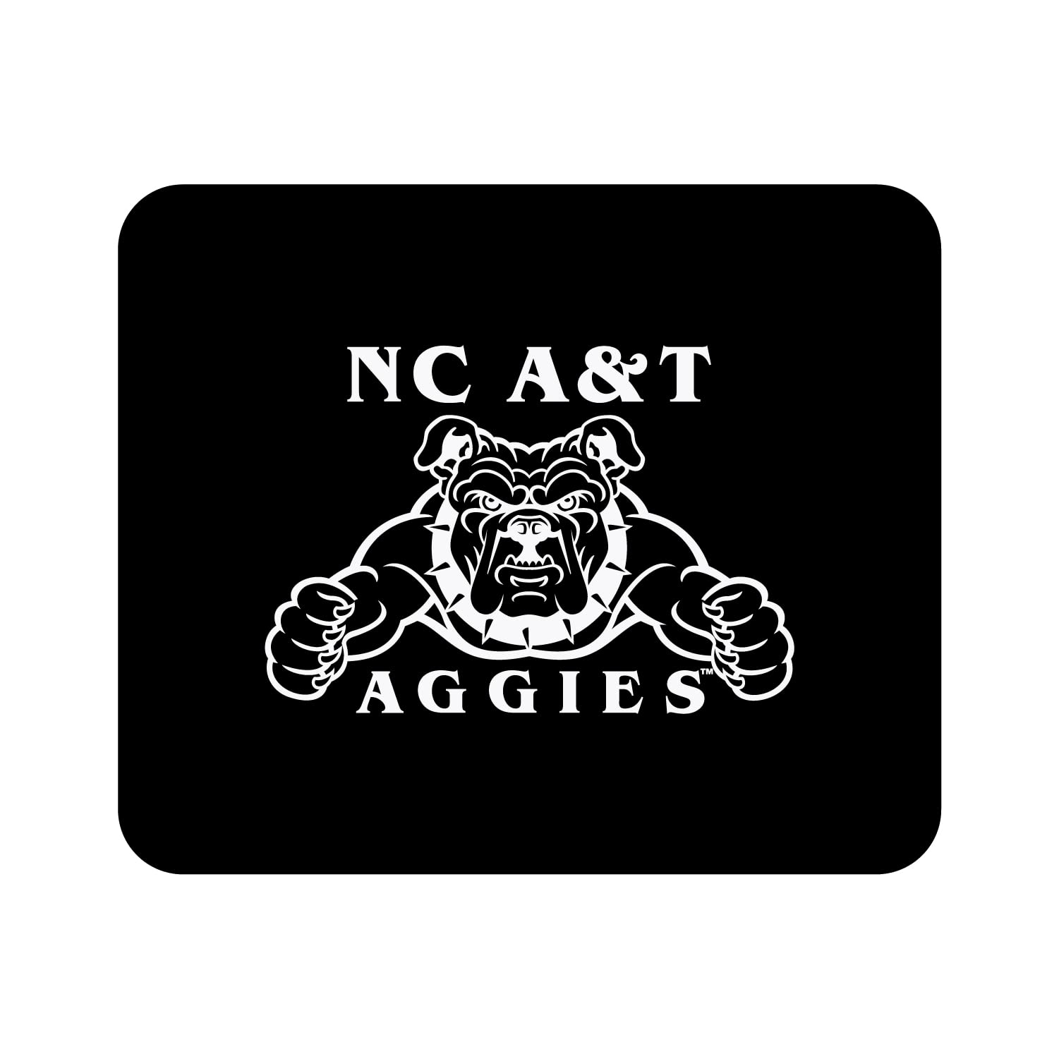 OTM Essentials North Carolina A&T State University Fabric Mouse Pad - Standard Size Desk Accessory for Work & Gaming - Non-Slip Base, Smooth Surface - Perfect for Office, Home & Dorm Room Setup