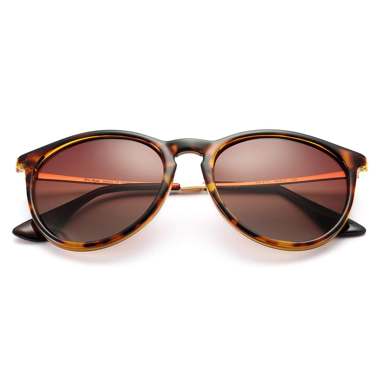 Pro Acme Polarized Sunglasses for Women & Men - Classic Round UV400 Protection, Lightweight TR90 Unbreakable Frame - Perfect for Driving, Fishing & Outdoor Activities