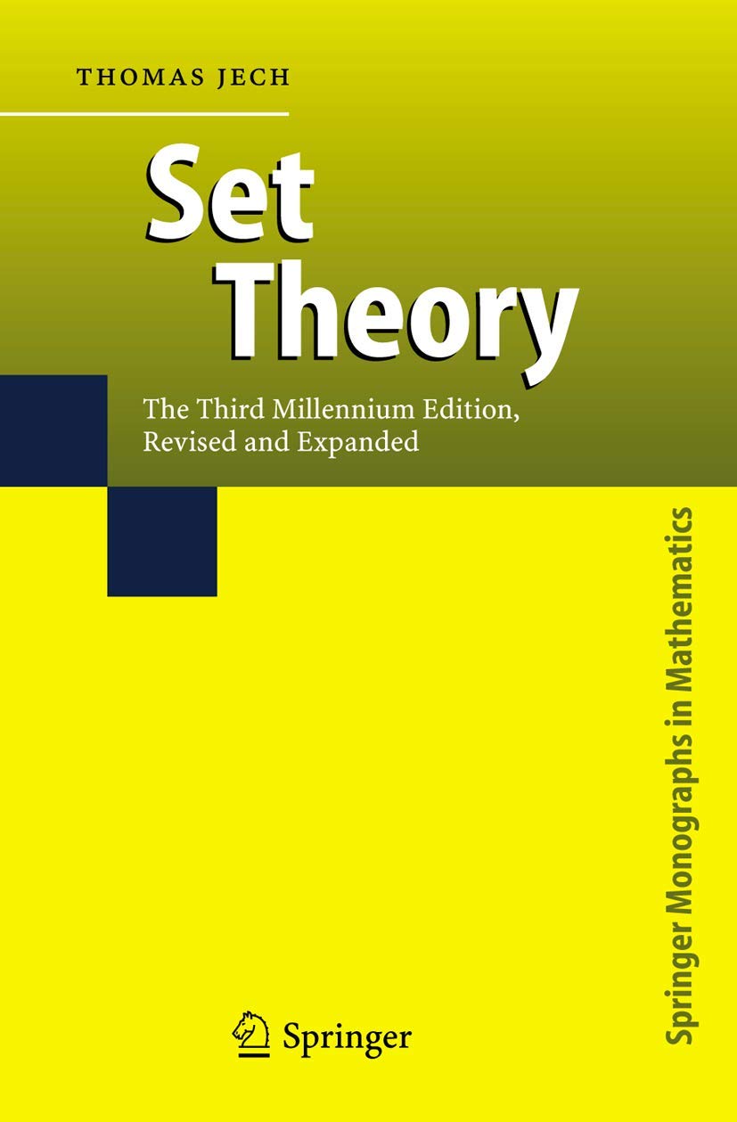 Set Theory Books - Foundations of Mathematical Logic & Abstract Algebra | Perfect for Students, Researchers & Math Enthusiasts | Study, Reference & Academic Use