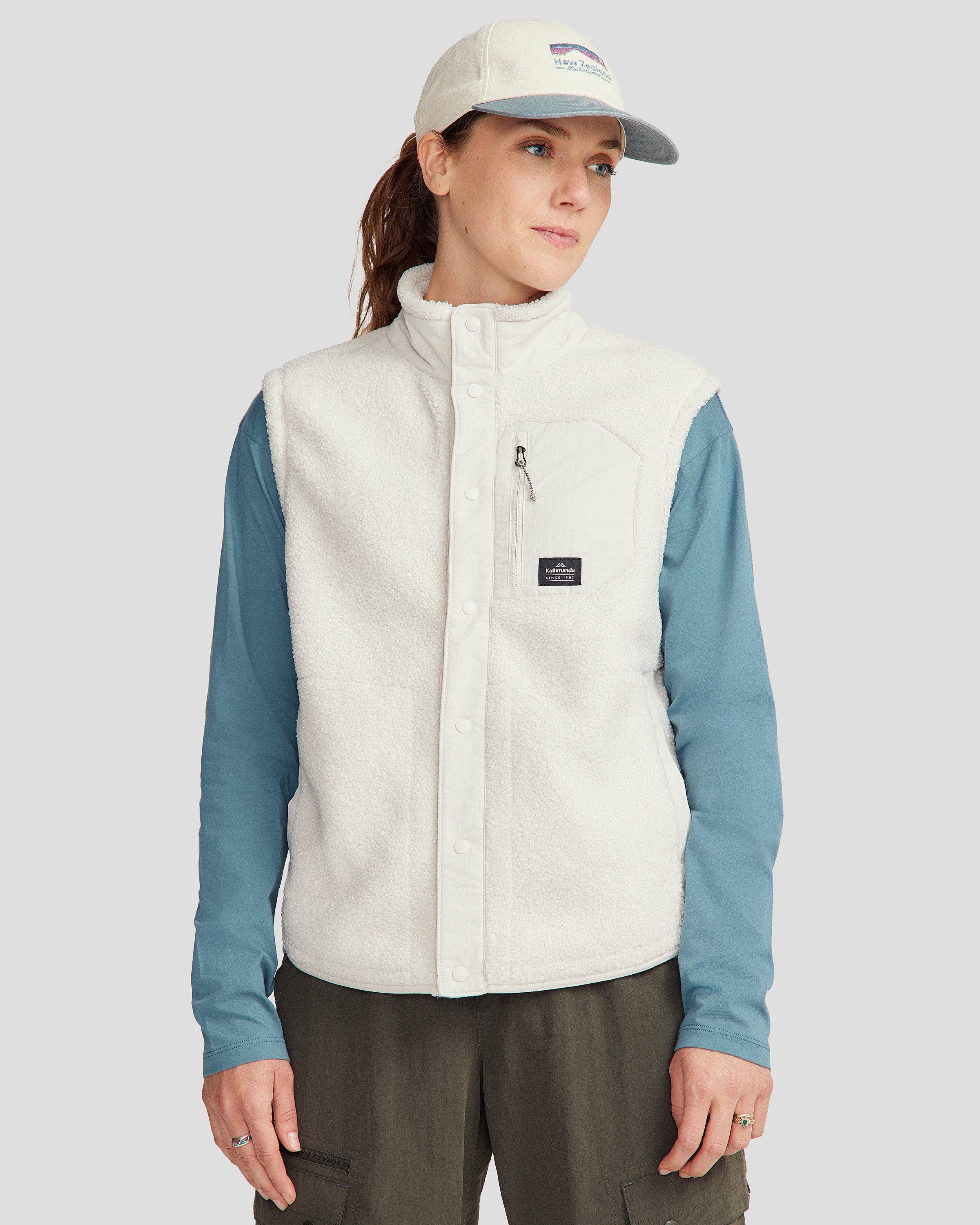 Women's Co Z High Pile Fleece Vest - Warm Winter Layering for Outdoor Activities | Hiking, Camping & Casual Wear