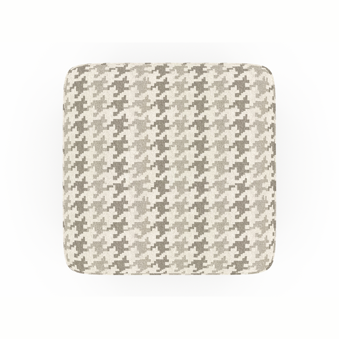 Blass Berber Cocktail Ottoman - Stylish Round Footstool with Soft Faux Fur, Perfect for Living Room, Bedroom or Lounge Decor - Cozy Seating & Accent Piece for Home