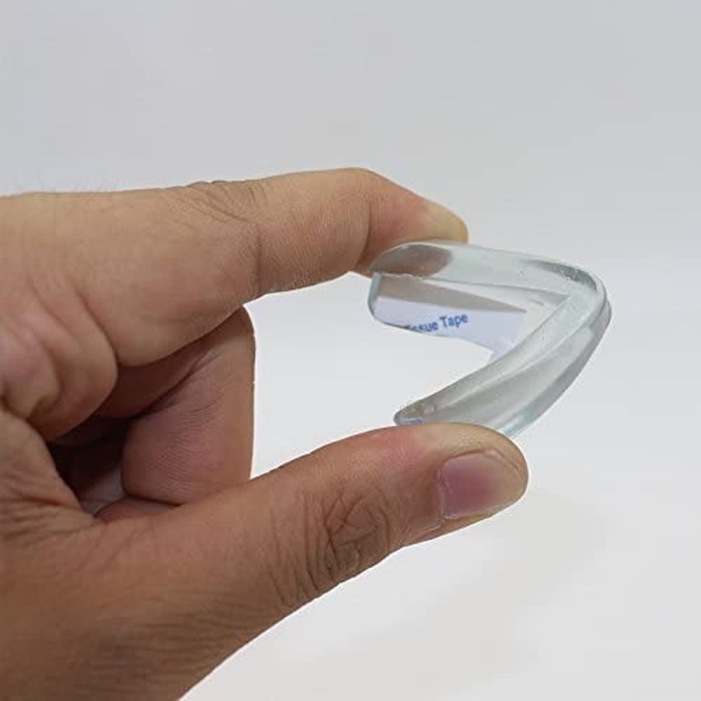 Baby Corner Protectors - 10 Pack Clear Soft Safety Bumpers for Furniture, Tables & Desks | Child Proofing Guards Against Sharp Corners | Perfect for Nursery, Playroom & Home Childproofing