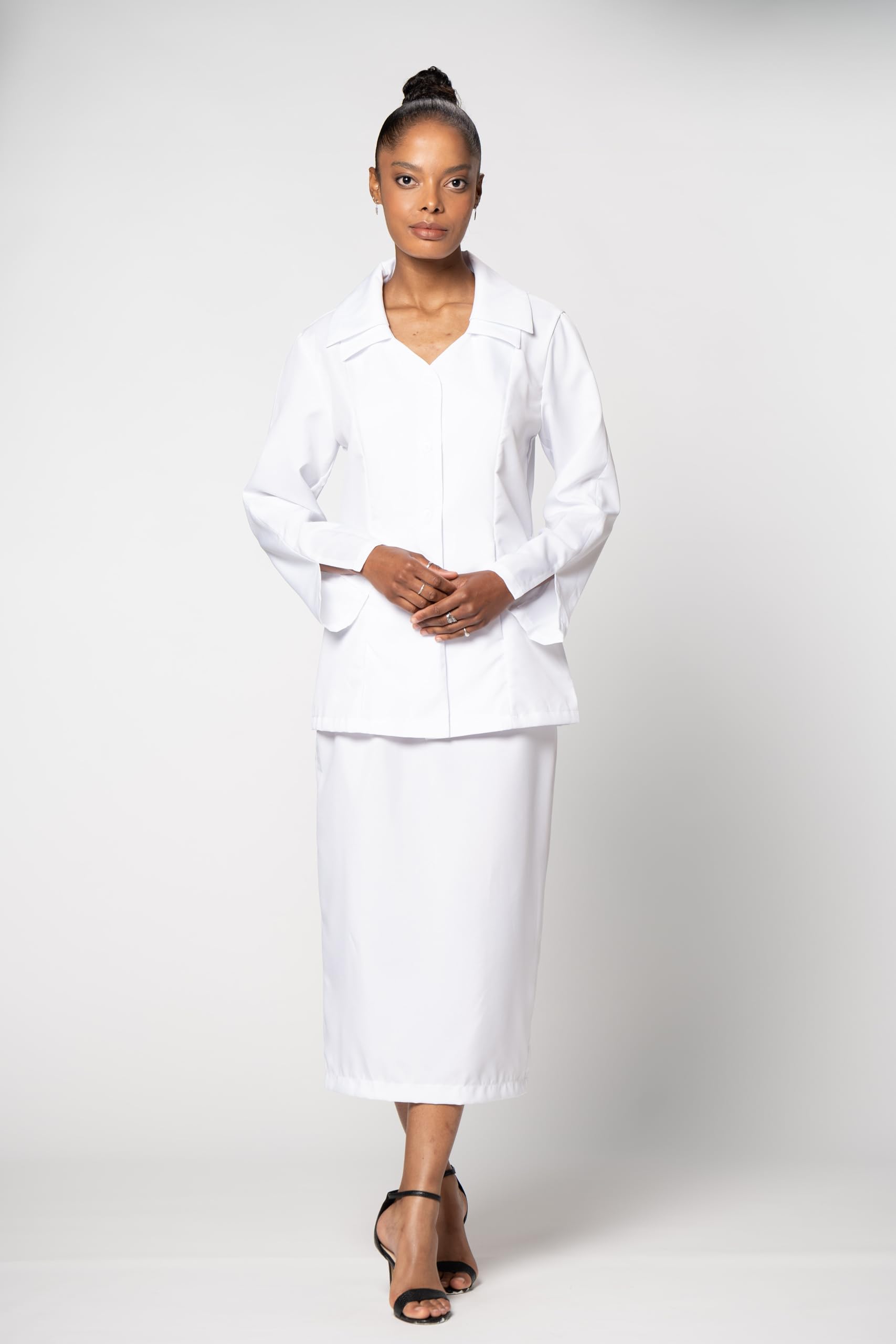 Elegant Women's Church Skirt Suit Set - Professional Ladies Suit for Church, Work & Special Occasions | G12777 | Perfect for Sunday Service, Weddings & Formal Events
