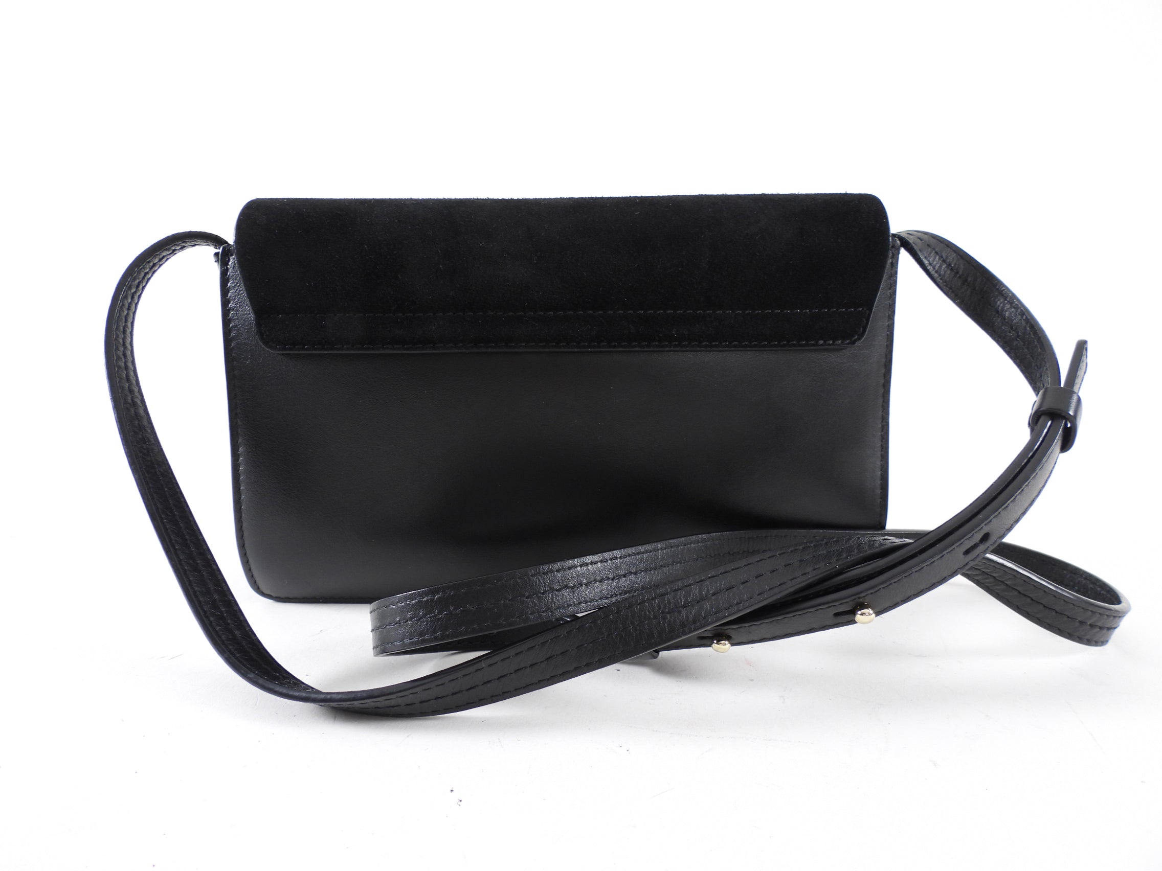 Chloe Faye Small East West Crossbody Bag - Genuine Suede Leather Handbag for Women | Perfect for Date Night, Office & Travel Accessories