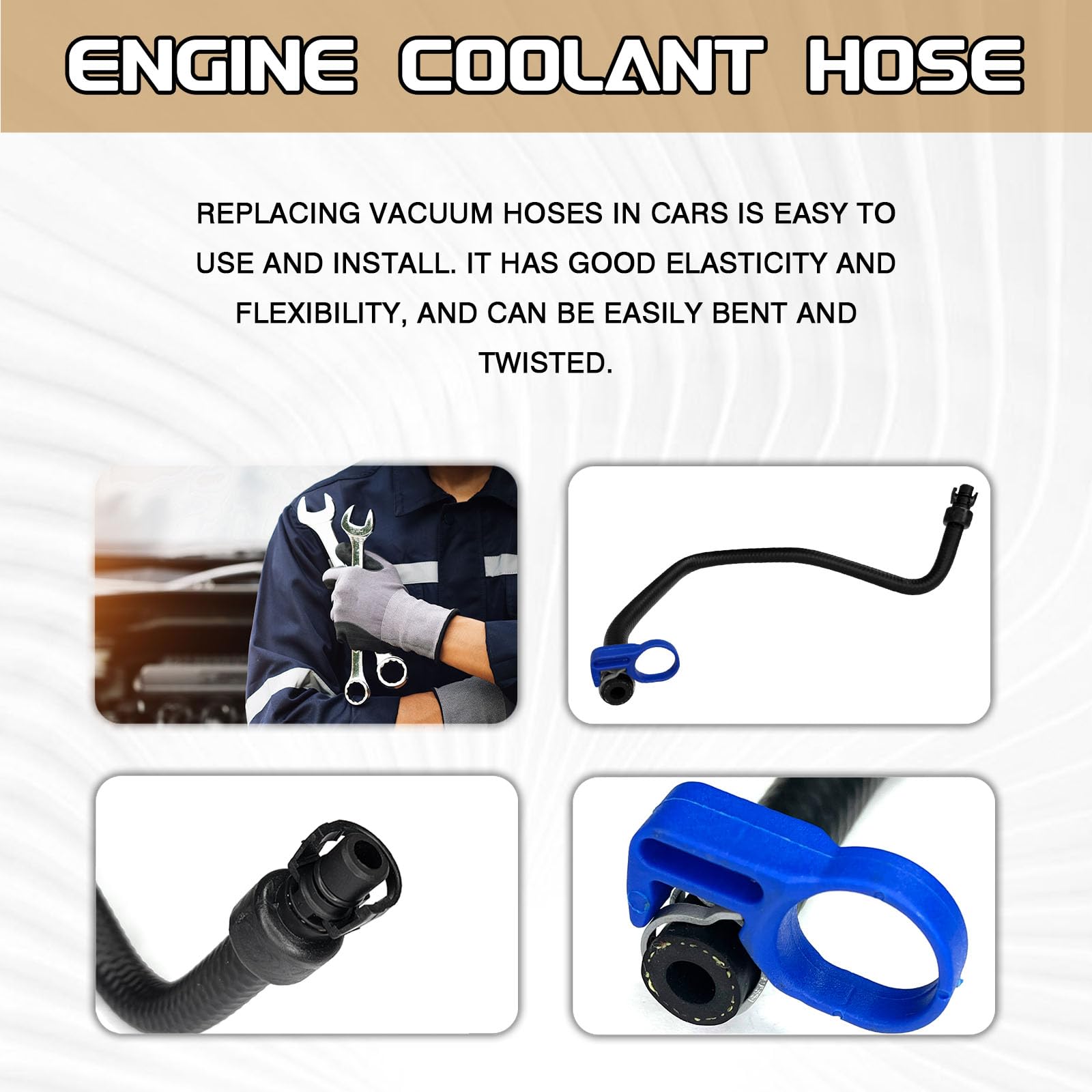 Chevy Cruze Buick 1.4L Coolant Hose 2011-2016 - Engine Cooling System Replacement