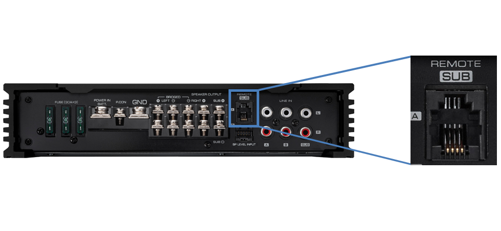 Kenwood KCA RC01A Wired Level Control for X802.1 & X502.1 - Volume Adjustment for Home & Professional Audio Systems