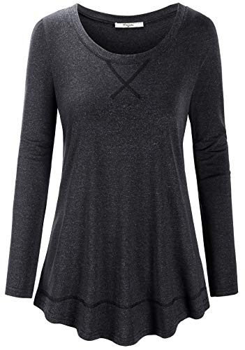 Cestyle Women's Workout Tops - Breathable Yoga Shirts, Running Tees & Activewear for Gym, Fitness & Outdoor Activities