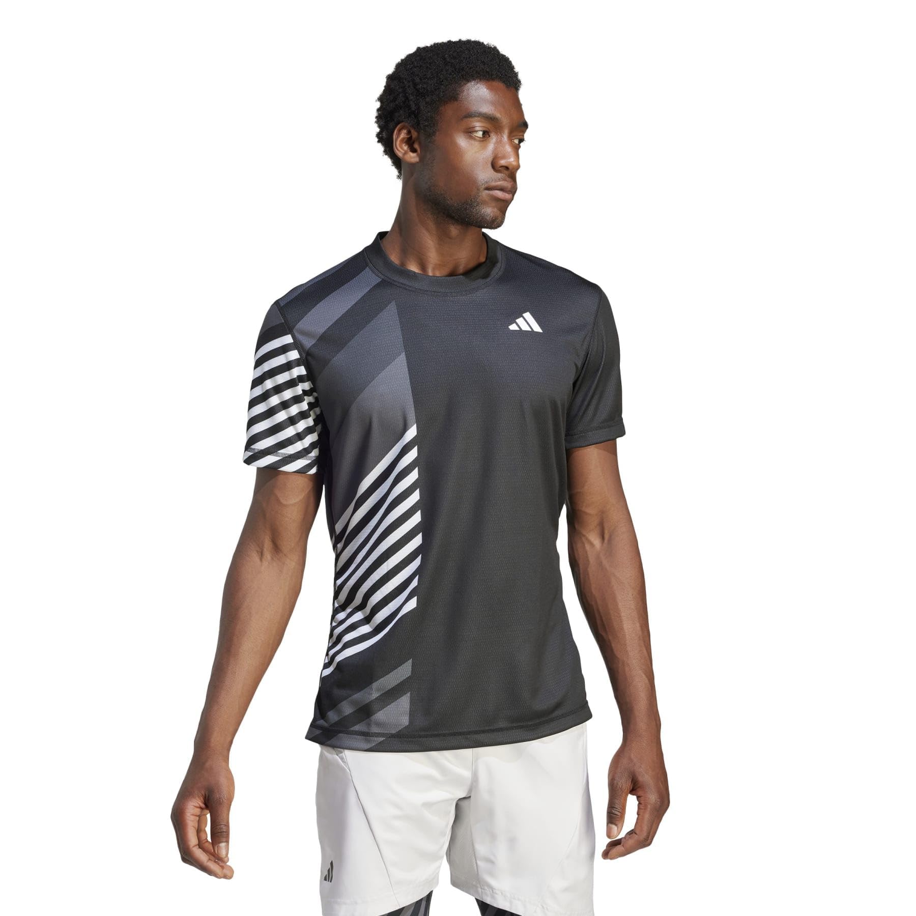 adidas Men's Tennis New York Heat.RDY Freelift Performance T-Shirt - Moisture Wicking Athletic Top for Training & Casual Wear