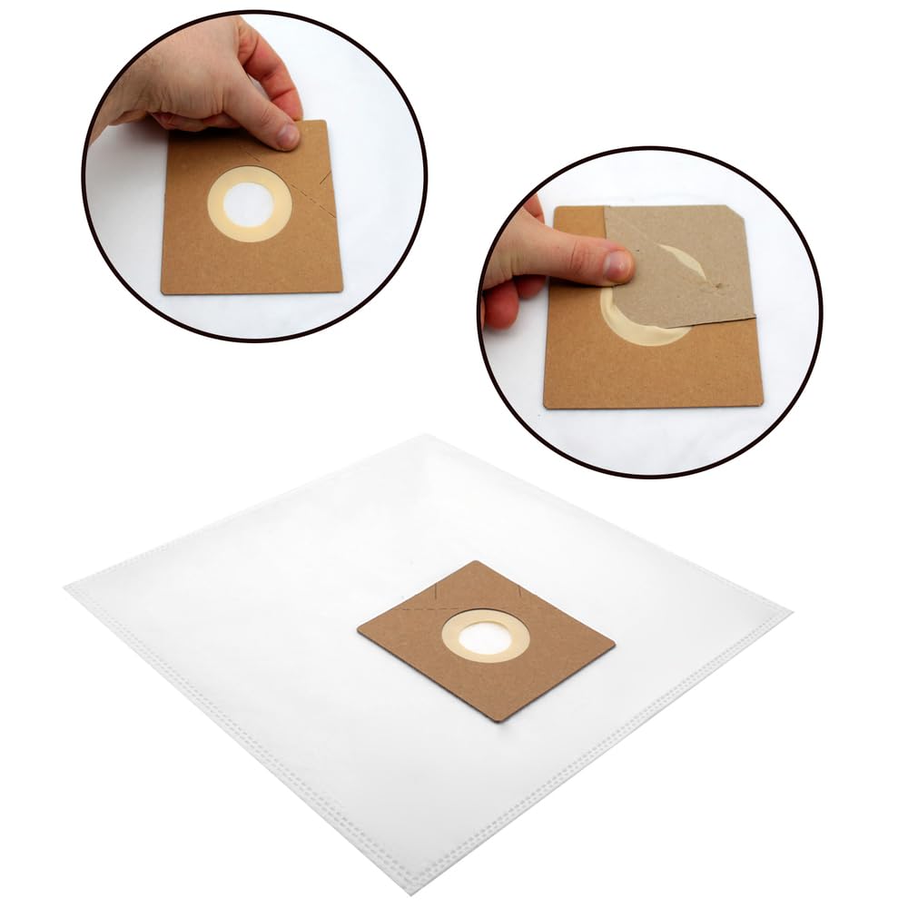 40 Pack Compatible Replacement Vacuum Bags for Dirt Devil M 3210 BG2 | High-Quality Dust Bags for Home Cleaning & Pet Hair Removal