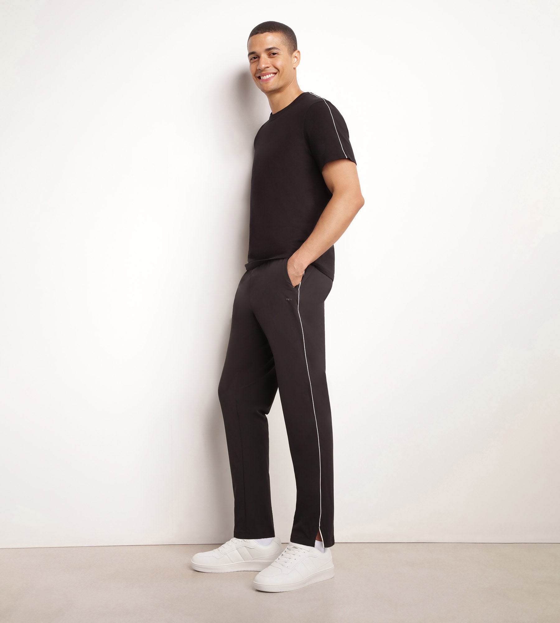 Men's Stretch Chino Sport Pants - Comfortable Jersey Fabric for Active Lifestyle - Perfect for Gym, Workout & Casual Wear