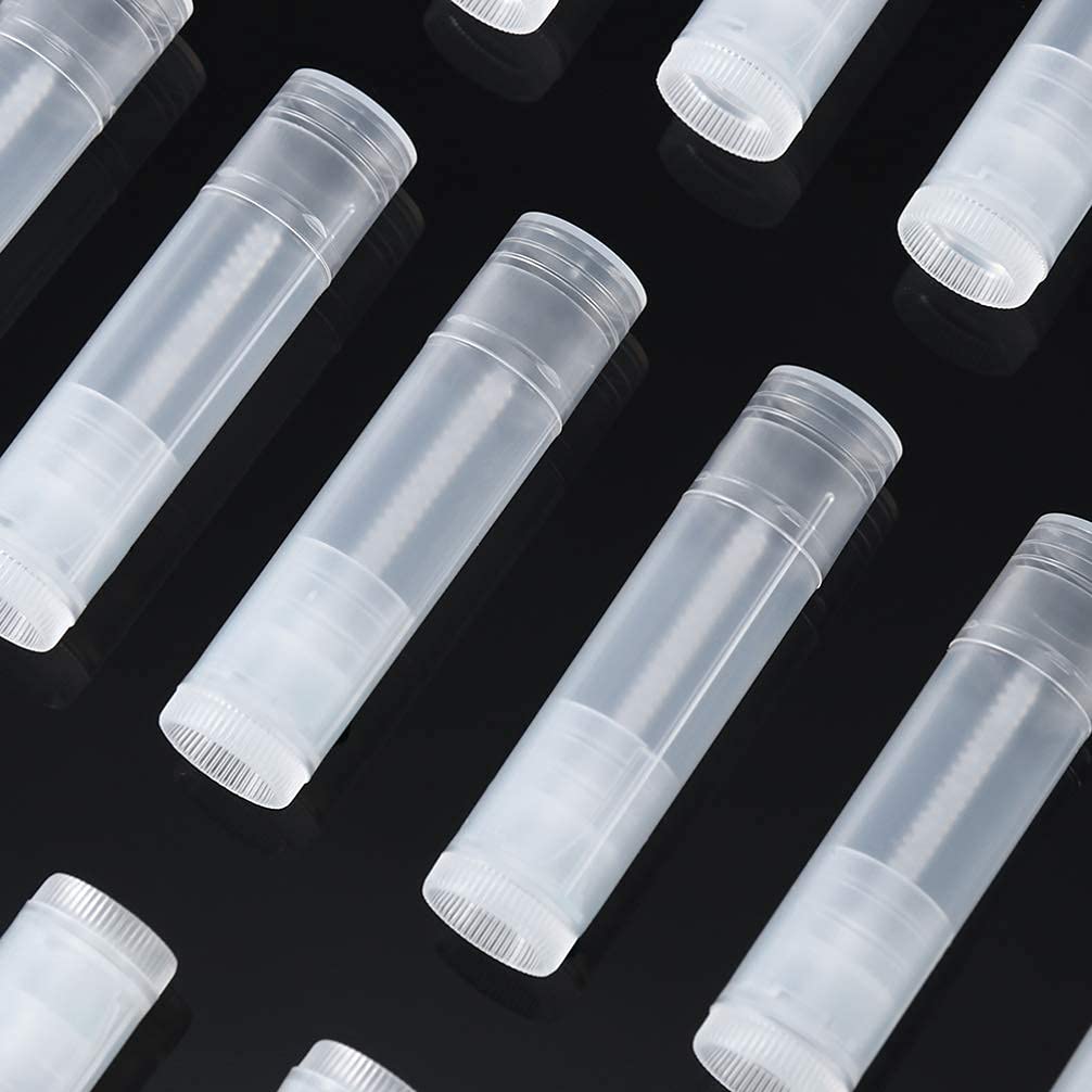 5g Clear Plastic Cosmetic Jars for Chapstick, Lip Balm, Essential Oils & Makeup - 3 Pack | Travel-Friendly Small Containers for DIY Beauty Products, Salves & Creams