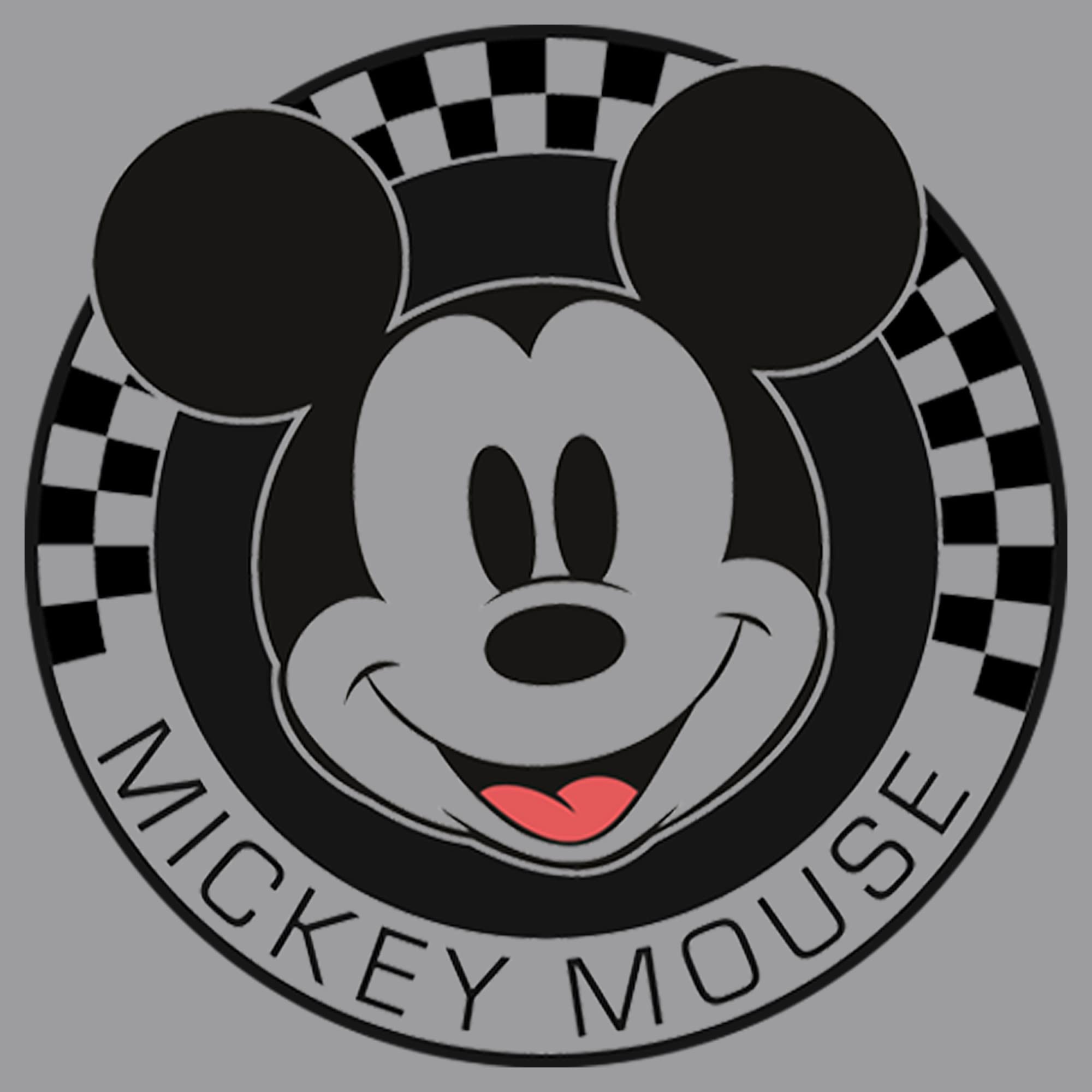 Disney Boys' Mickey Mouse Checkered Hoodie - Soft Cotton Pullover Sweatshirt for Kids | Cute Cartoon Character Design | Perfect for School, Playdates & Family Outings
