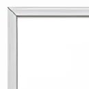 Shiny White Colored Aluminum Frame
