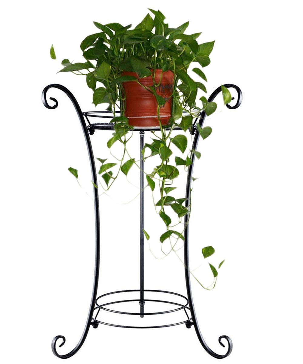 AISHN Classic Tall Plant Stand - Sturdy Flower Pot Holder Rack for Indoor/Outdoor Plants - Decorative Planter Supports for Garden, Patio & Home Decor - Perfect for Displaying Potted Flowers, Succulents & Herbs