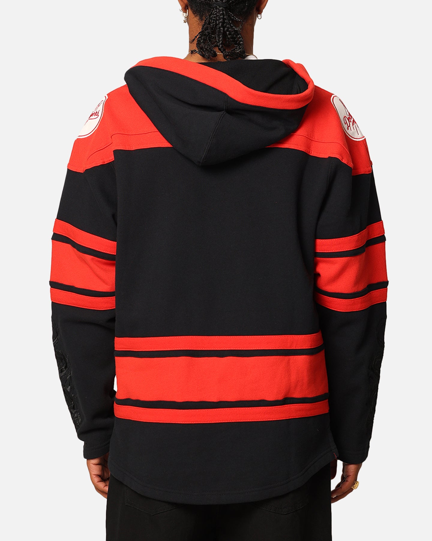 47 Brand Los Angeles Dodgers 'Year Of The Dragon' Lacer Hoodie - Jet Black MLB Baseball Fan Apparel for Men & Women - Perfect for Game Day, Streetwear & Casual Outfits