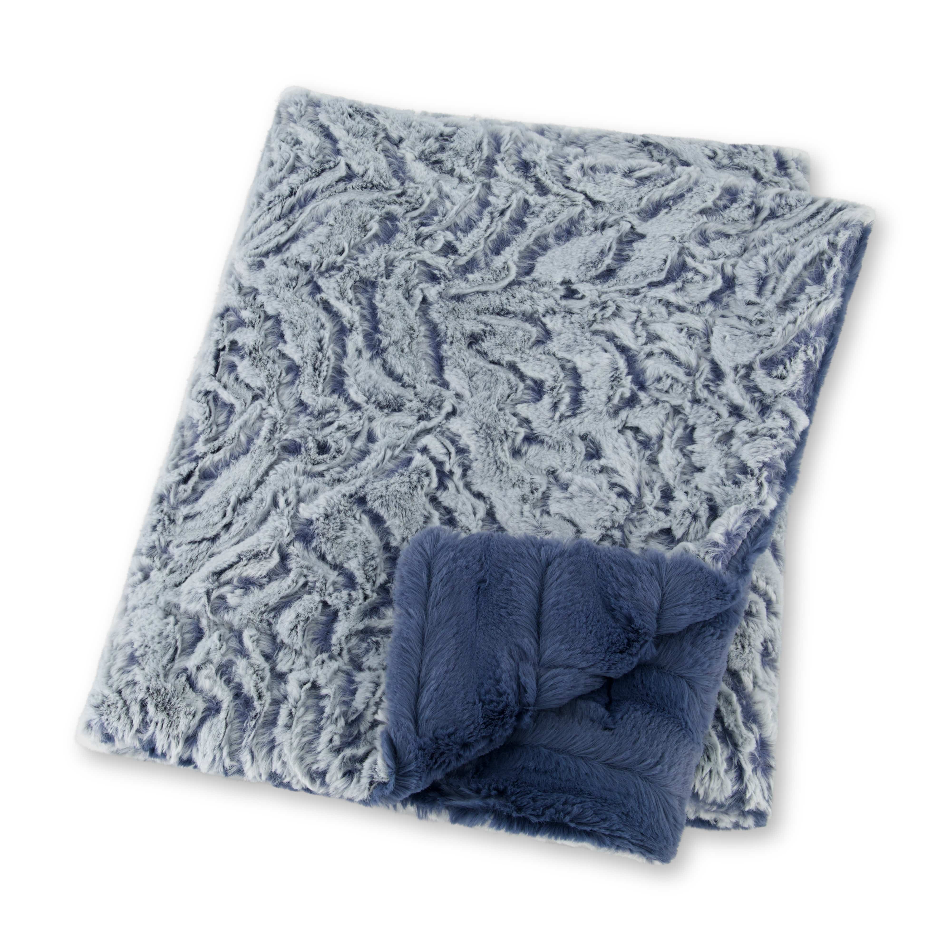 Premium Zandino Couture Plush Blanket - Ultra Soft & Cozy Throw Blanket for Bed, Couch & Travel - Luxury Fleece Blanket for Home Decor, Gifts & Cold Weather Comfort
