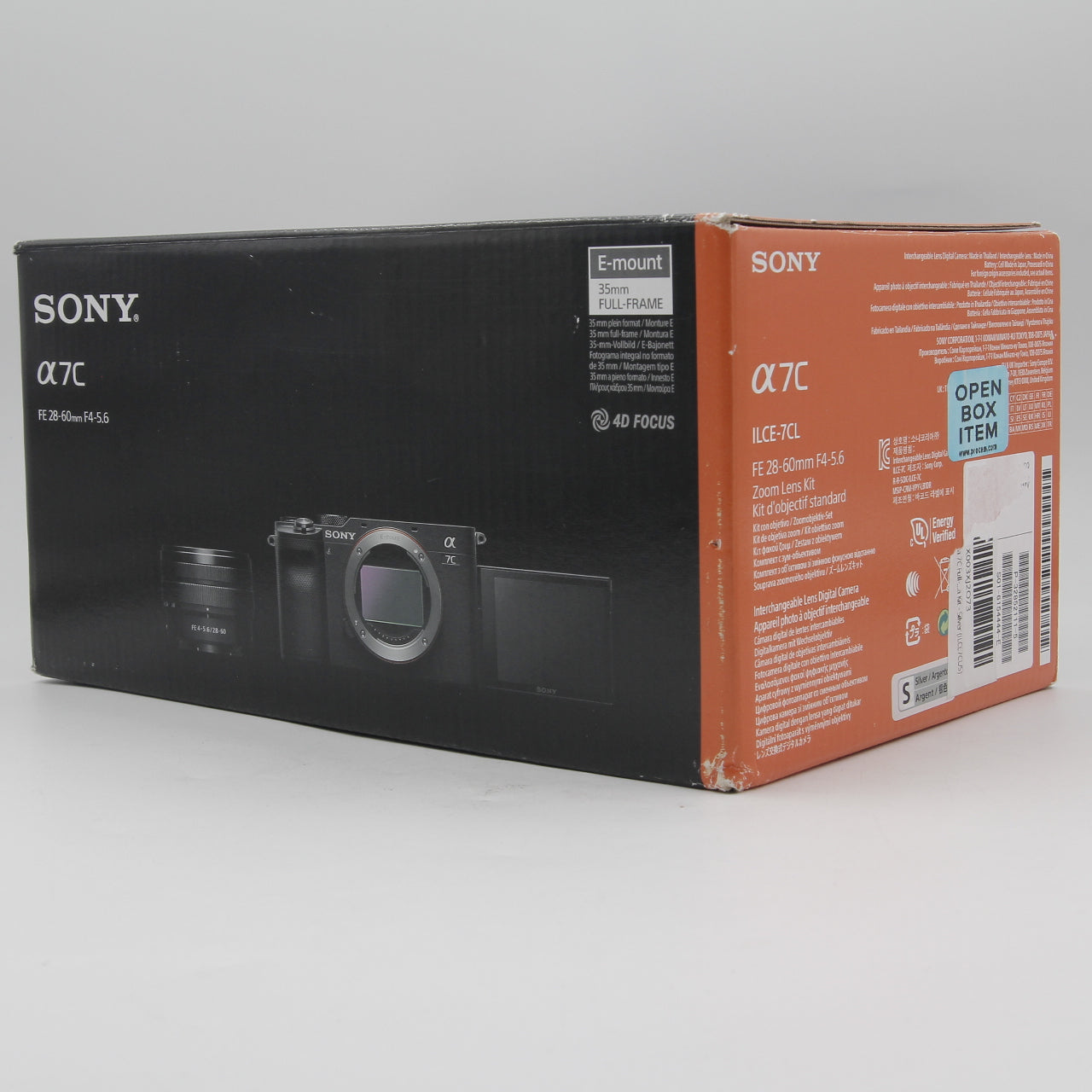 Open Box Excellent Condition Sony Alpha a7C Full Frame Mirrorless Digital Camera with FE 28-60mm f/4-5.6 Zoom Lens (Silver) - Perfect for Travel Photography, Vlogging & Street Shooting