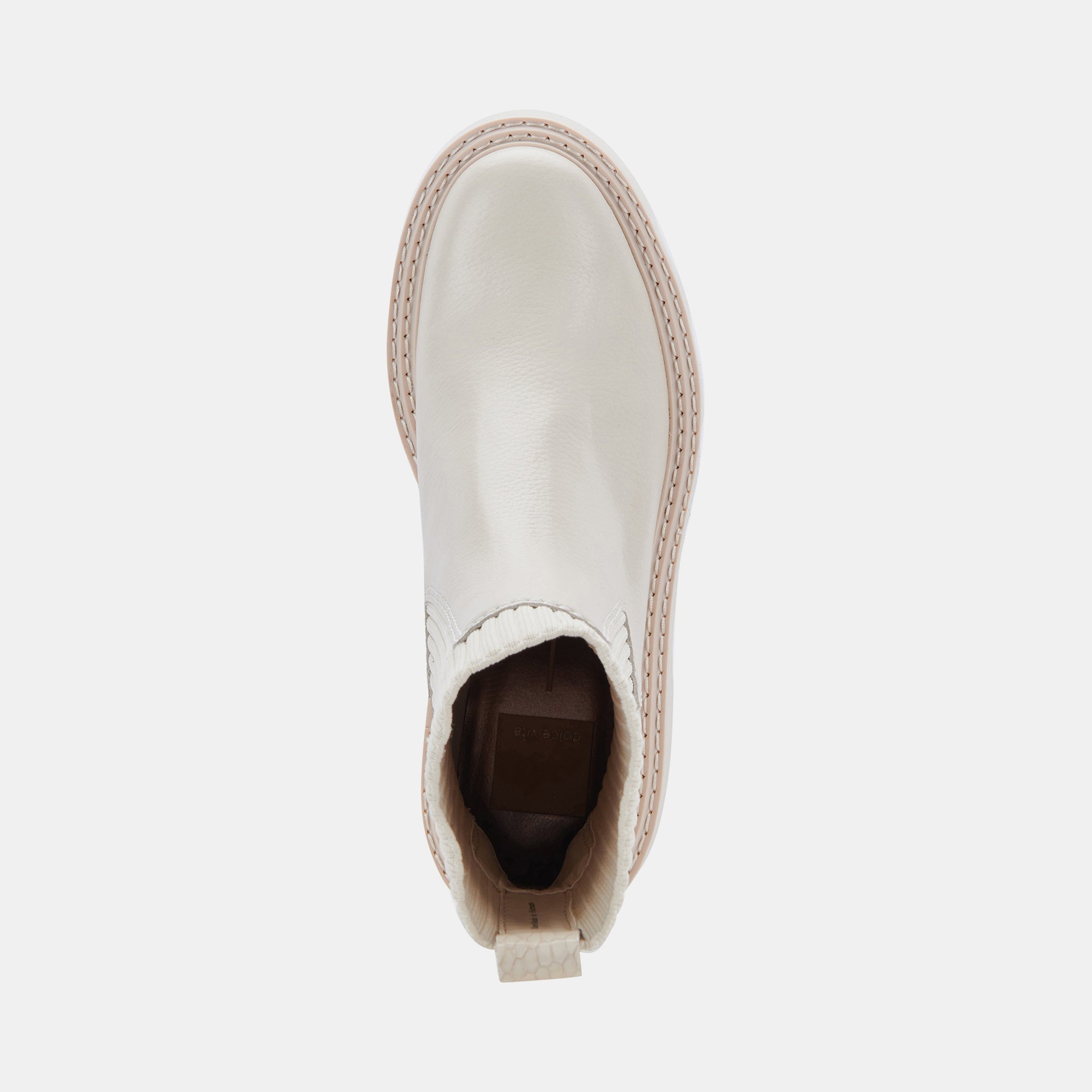 HOVEN H2O BOOTS IVORY LEATHER Waterproof Women's Boots - Comfortable & Stylish for Rainy Days, Outdoor Walking, and Winter Fashion