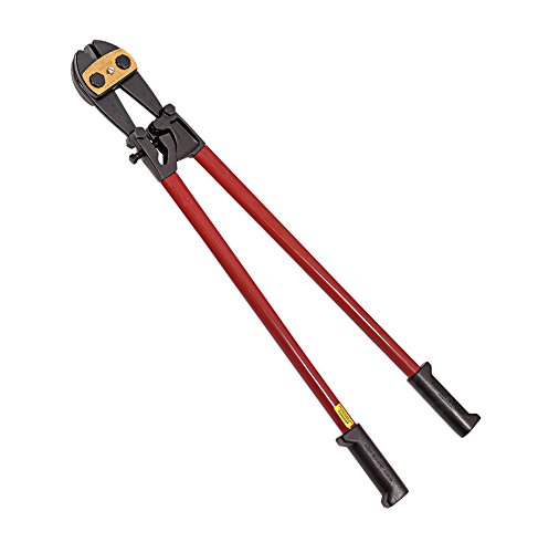 Klein Tools 63536 36-Inch Heavy-Duty Bolt Cutter with Steel Handles - Professional-Grade Cutting Tool for Industrial, Construction, and DIY Projects