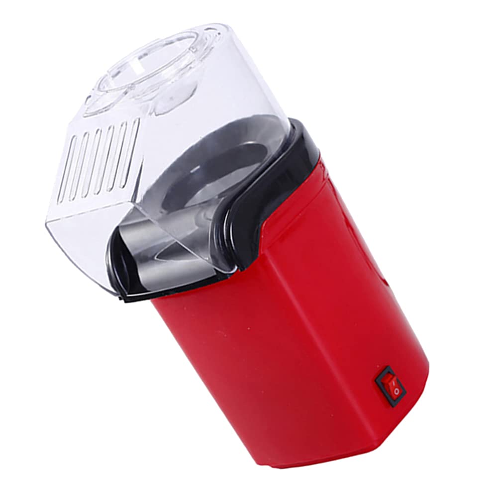 Electric Hot Air Popcorn Maker - No Oil Needed, Mini Retro Popcorn Popper with Lid for Home, Family & Parties | Perfect for Movie Nights, Snack Time & Indoor Gatherings