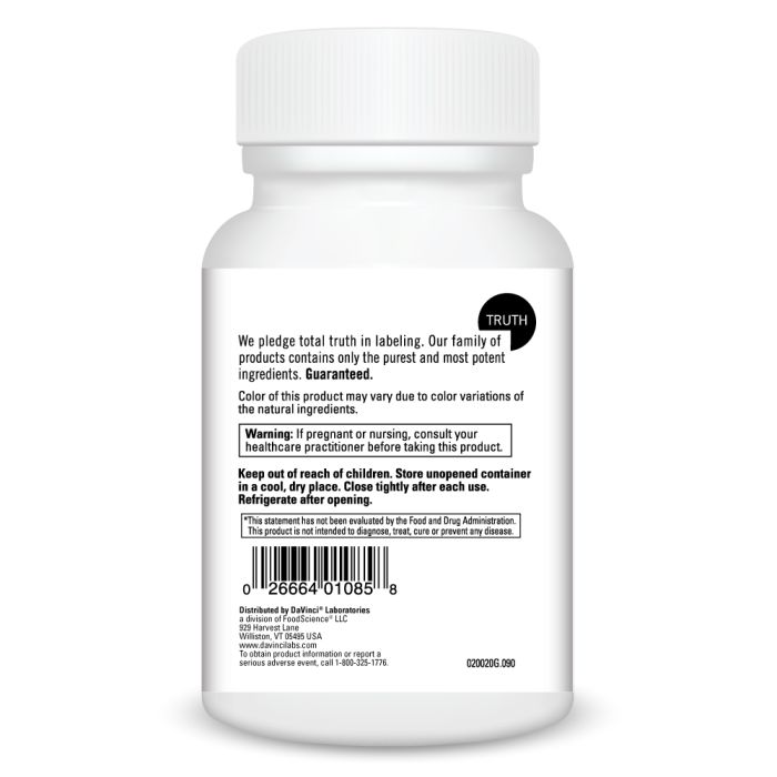 Davinci Labs Mega Probiotic ND with Digestive Enzymes - 100 Billion CFU, 60 Capsules - Supports Gut Health & Digestion - Cherry Flavor - Perfect for Daily Wellness & Travel