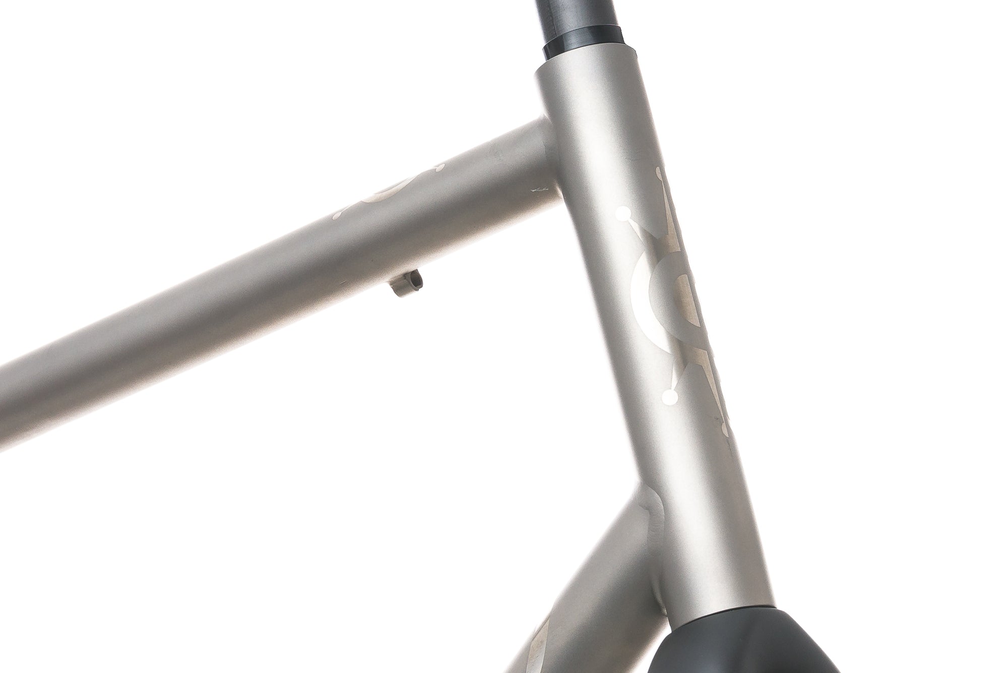 Alchemy Custom Titanium 55cm Road Bike Frameset - Lightweight & Durable Cycling Frame for Road Racing & Endurance Rides