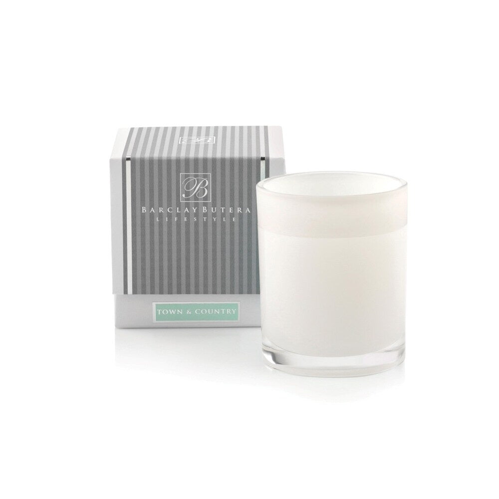Barclay Butera Town & Country Scented Jar Candle - Home Decor, Aromatherapy & Relaxation - Perfect for Living Rooms, Bedrooms & Spa Nights