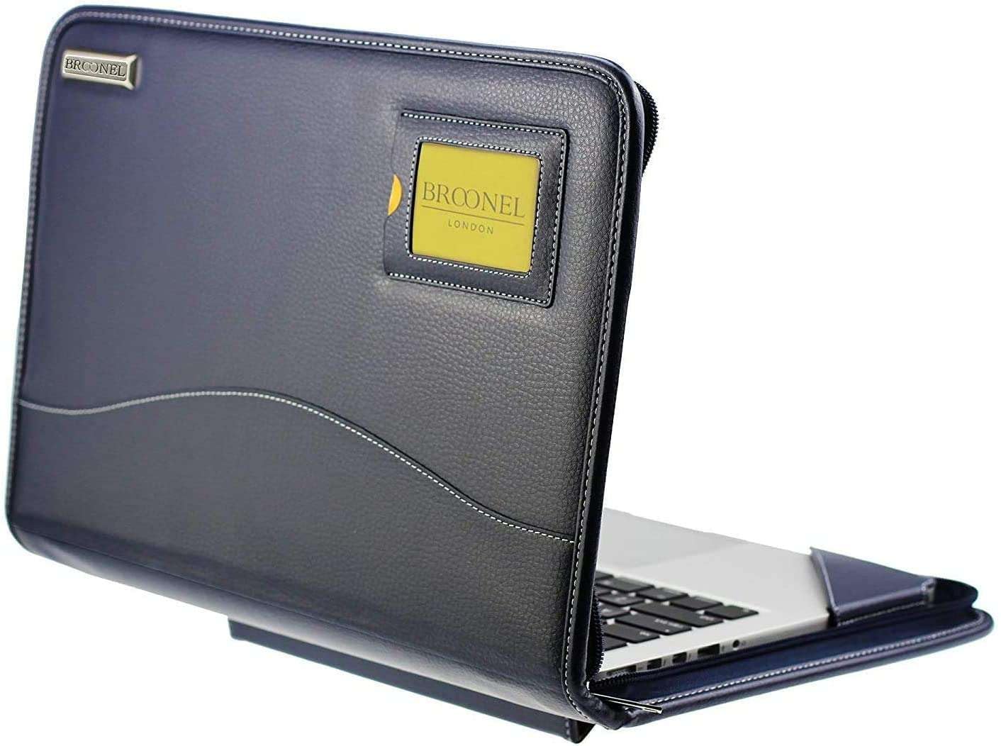 Broonel Contour Series Heavy Duty Leather Protective Case for Dell Vostro 15 5501 15.6