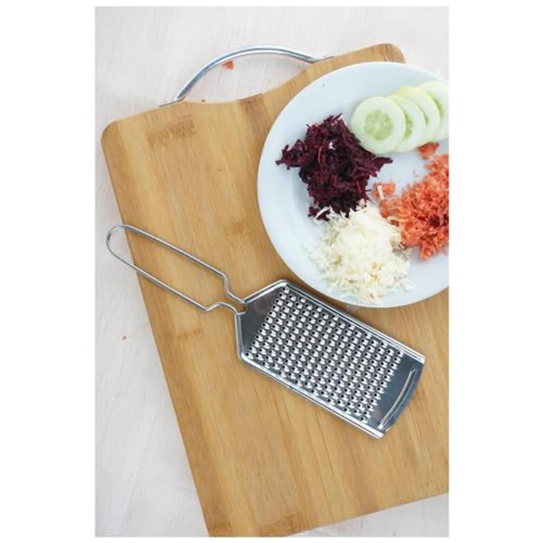 Premium Stainless Steel Cheese Grater - Multi-Purpose Kitchen Tool for Grating Ginger, Garlic, Nutmeg & Chocolate | Perfect for Cooking, Baking & Meal Prep