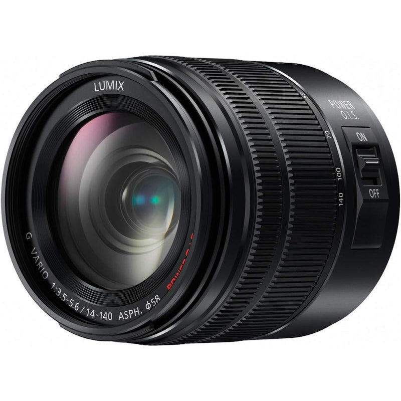 Panasonic Lumix G II Vario 14-140mm f/3.5-5.6 ASPH. Power O.I.S. Lens for Micro Four Thirds Cameras - Perfect for Travel, Wildlife & Vlogging Photography