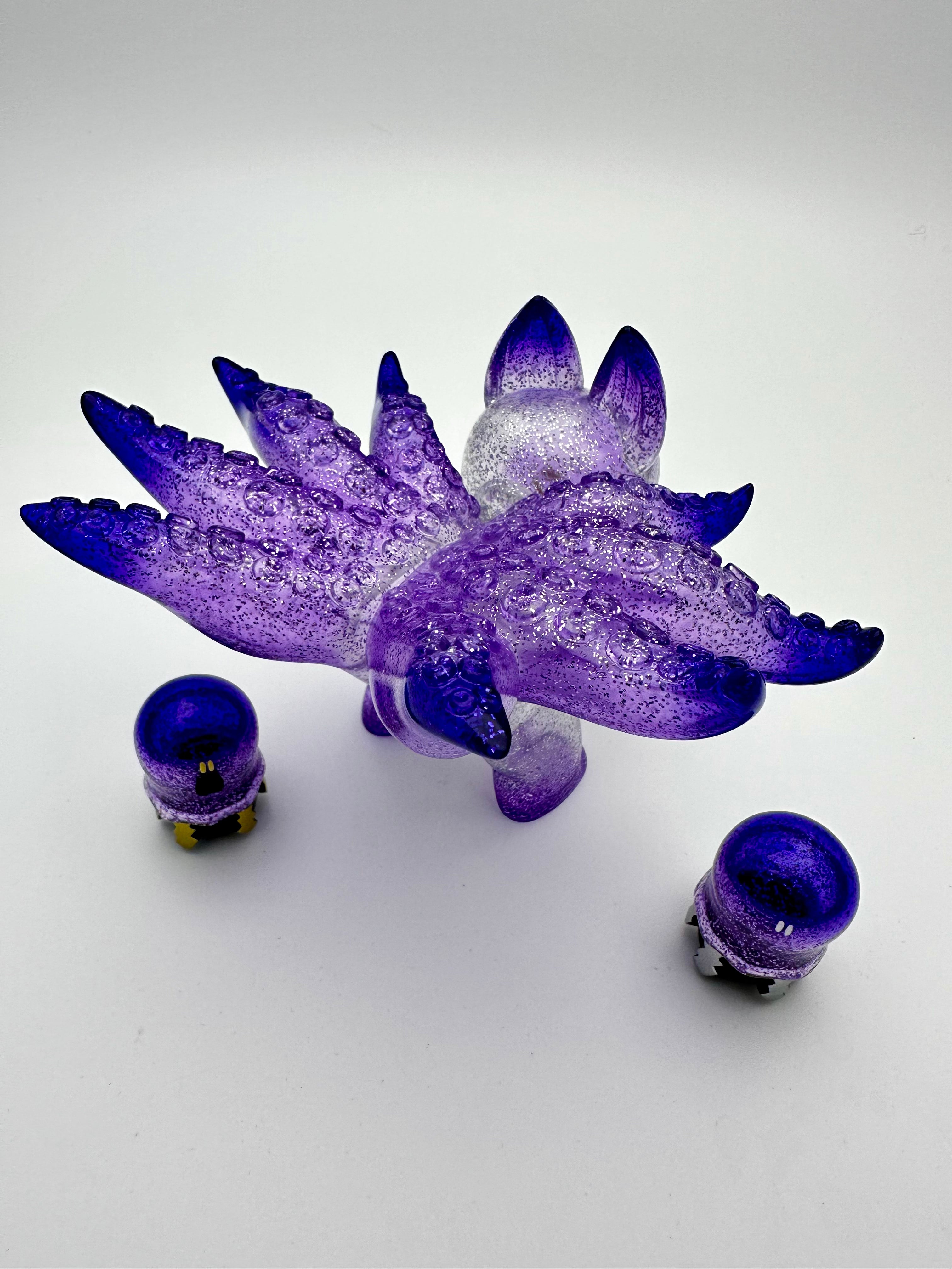 Grape Brain Consomme Shiny Purple - Premium Grape Flavor for Cocktails, Desserts & Gourmet Cooking