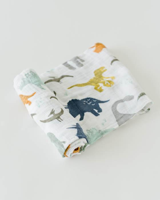 Little Unicorn 100% Cotton Muslin Swaddle Blanket - Soft Baby Swaddles for Newborns, Breathable & Lightweight for Nursery, Travel & Photo Shoots