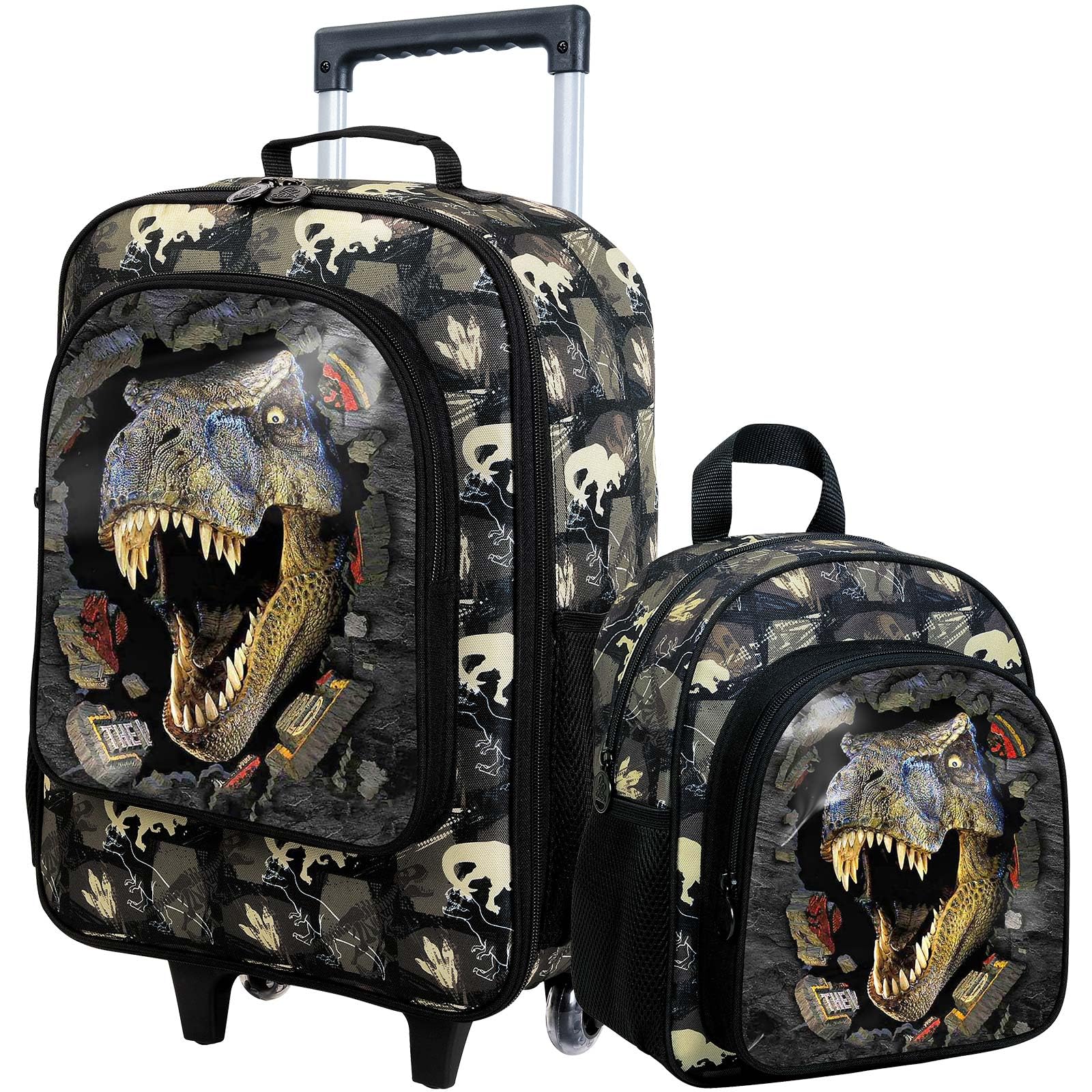 2PCS Boys Dinosaur Suitcase Set - 18