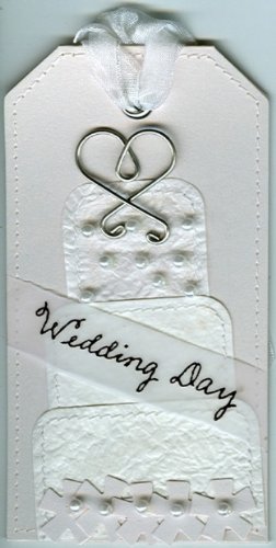 EK Success Rebecca Sower Fresh Tags RSGT015 - Beautiful Handmade Wedding Scrapbook Embellishments for DIY Invitations, Cards & Memory Albums