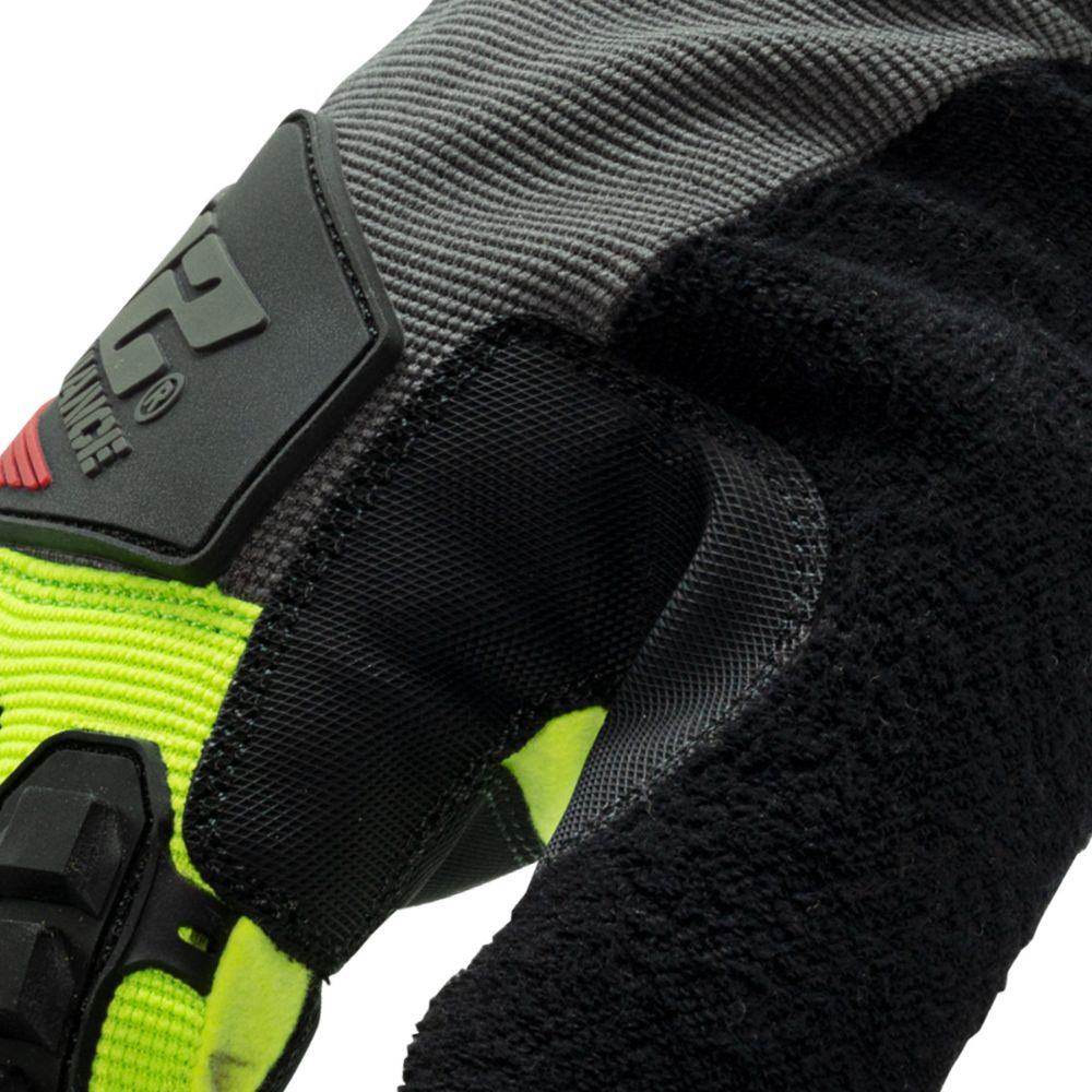 212 Performance THIMWC3 0511 Waterproof Fleece Lined ANSI A3 Cut Resistant Winter Work Gloves - X Large Black for Cold Weather Construction, Outdoor Jobs & Snow Removal