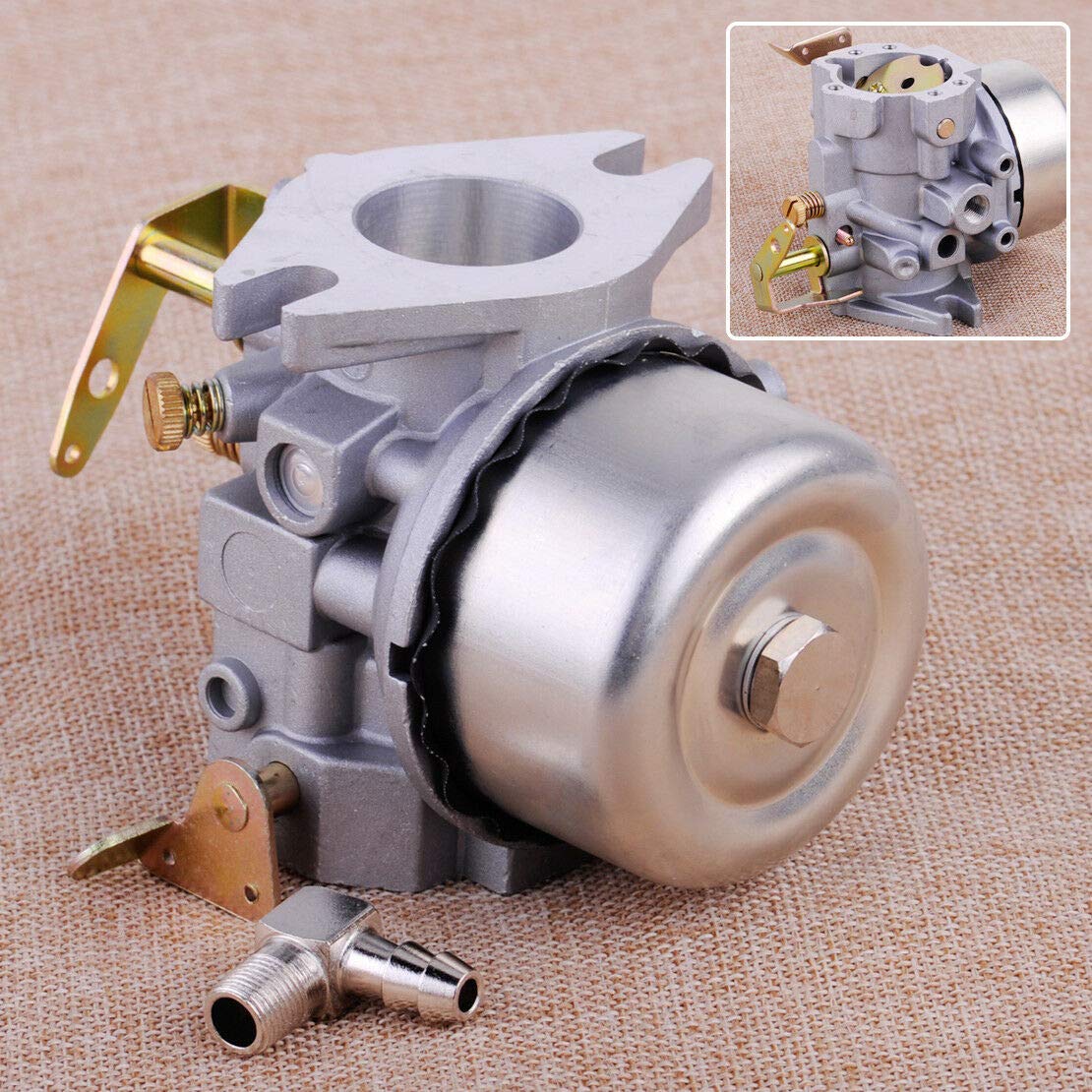 Replacement Carburetor for Kohler K241 K301 10HP 12HP Cast Iron Engines - Compatible with Huq Carburetor Model 4785323S - Perfect for Lawn Mowers, Tractors, and Small Engine Repairs