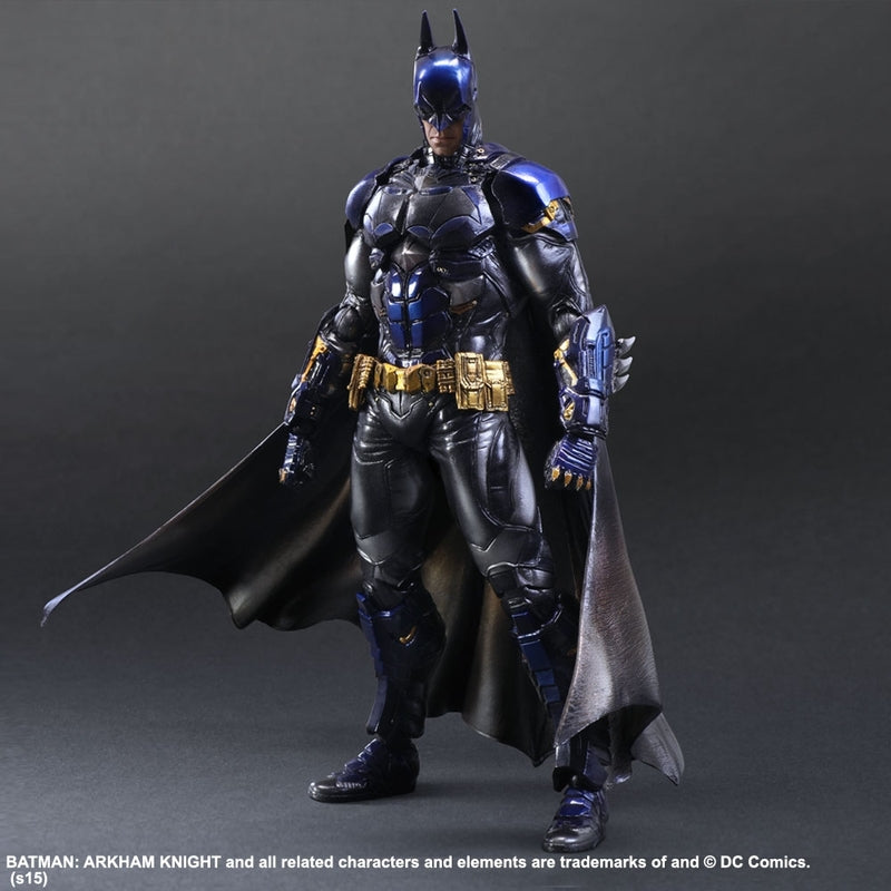 DC Batman Arkham Knight No.1 Limited Color Edition Play Arts Kai Action Figure - SDCC 2015 Exclusive Collectible for Display & Gaming Fans