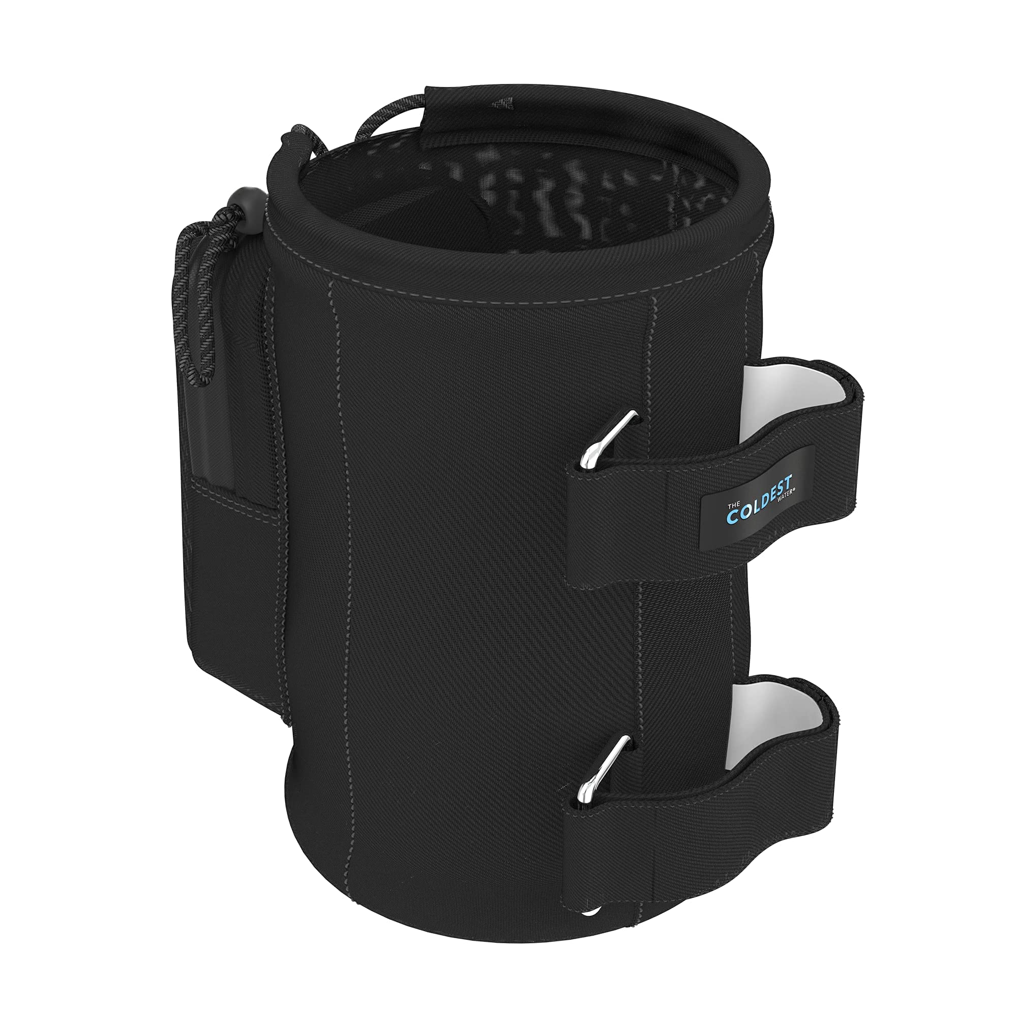Coldest Universal Bottle Holder - Stroller & Bike Cup Holder with Large Caliber Design, Black - Perfect for Outdoor Adventures, Gym, and Daily Commutes