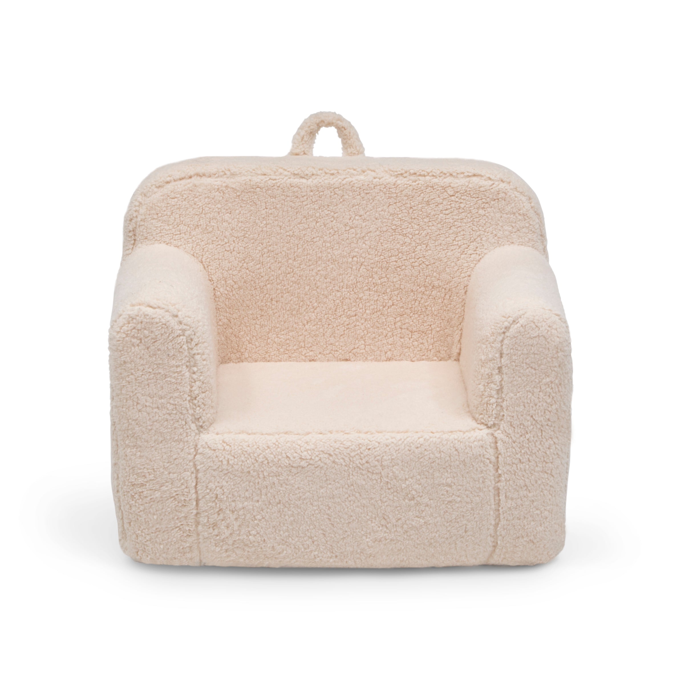 Cozy Sherpa Chair for Kids - Soft Plush Children's Armchair with Removable Cover - Perfect for Reading, Playroom, and Bedroom Comfort