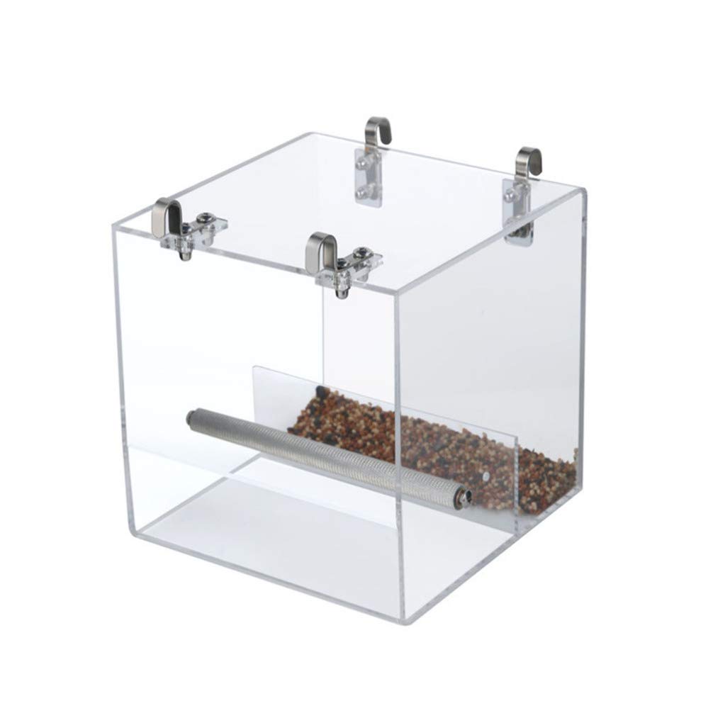 Parrot Feeder Bowl - Durable Bird Food Dish for Feeding Parrots & Small Birds at Home