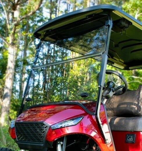 RED DOT Storm Body Folding Windshield for EZGO TXT (1994 & Up) Golf Carts - Compatible with Storm Body Kit & 1