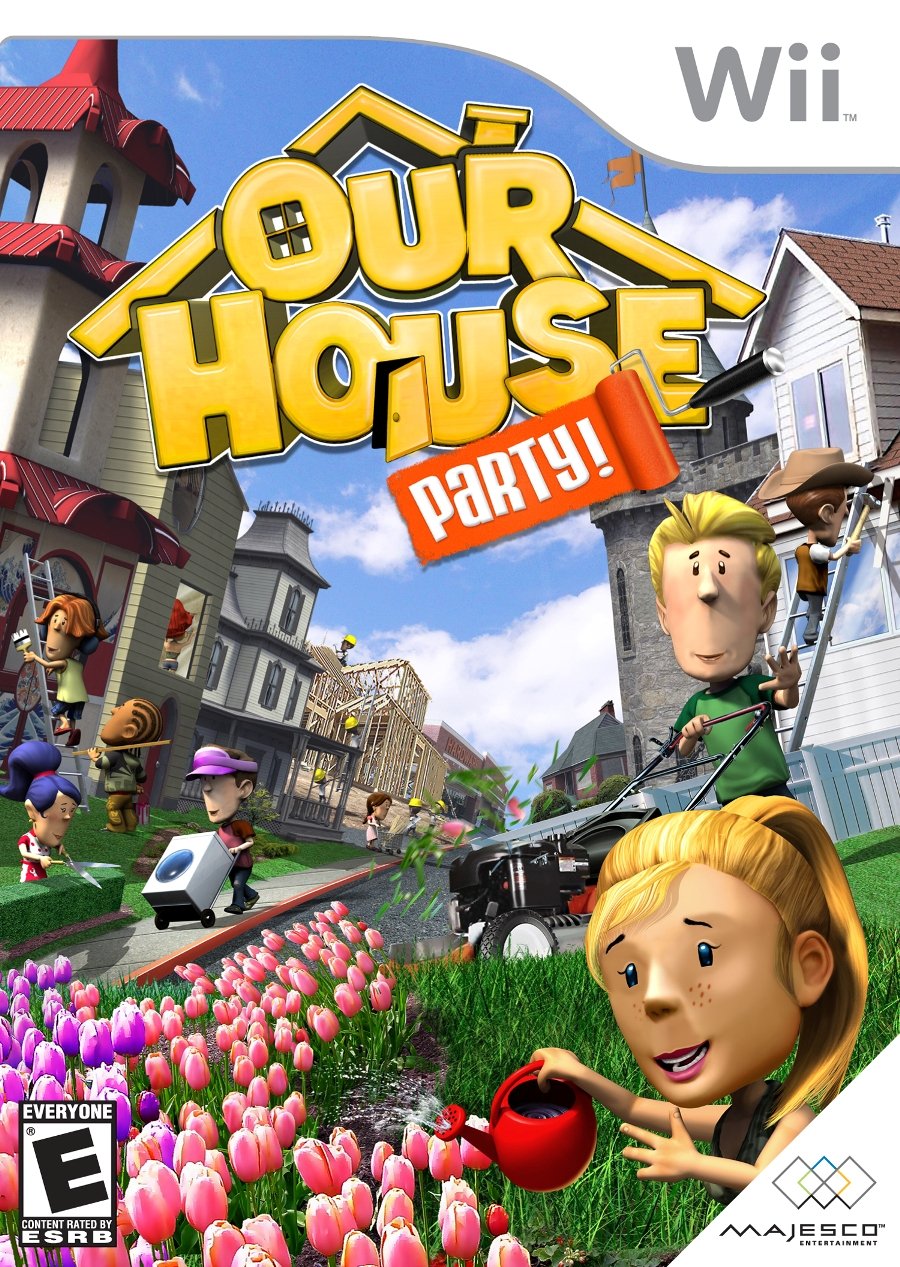 Our House: Party! - Fun Family Game for Nintendo Wii - Perfect for Game Nights & Social Gatherings