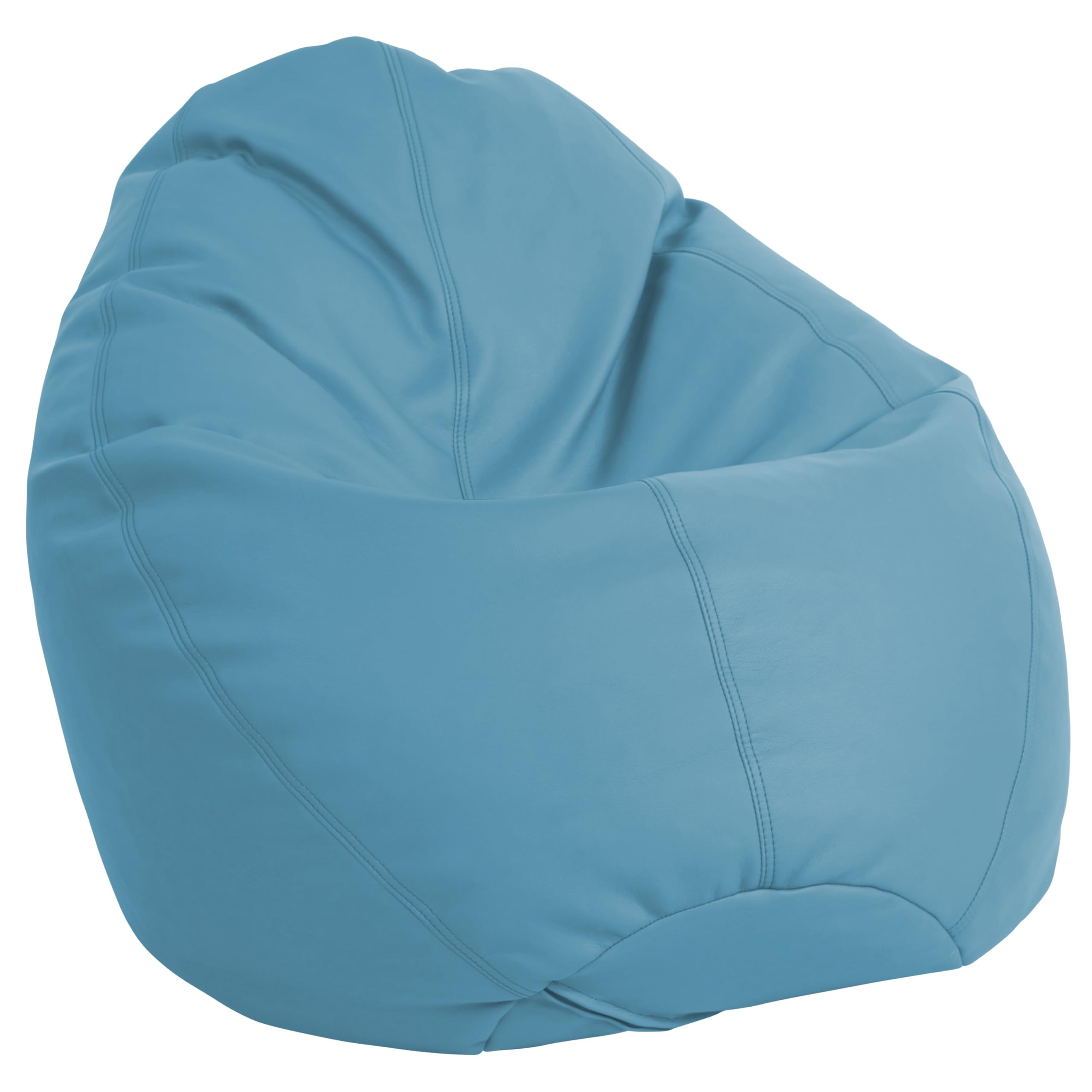 FDP Dew Drop Bean Bag Chair - High-Back Supportive Flexible Seating for Adults & Kids - Comfortable Bean Bag for Bedroom, Dorm, Classroom & Gaming Room - Perfect for Relaxing, Reading & Video Games (Teal)