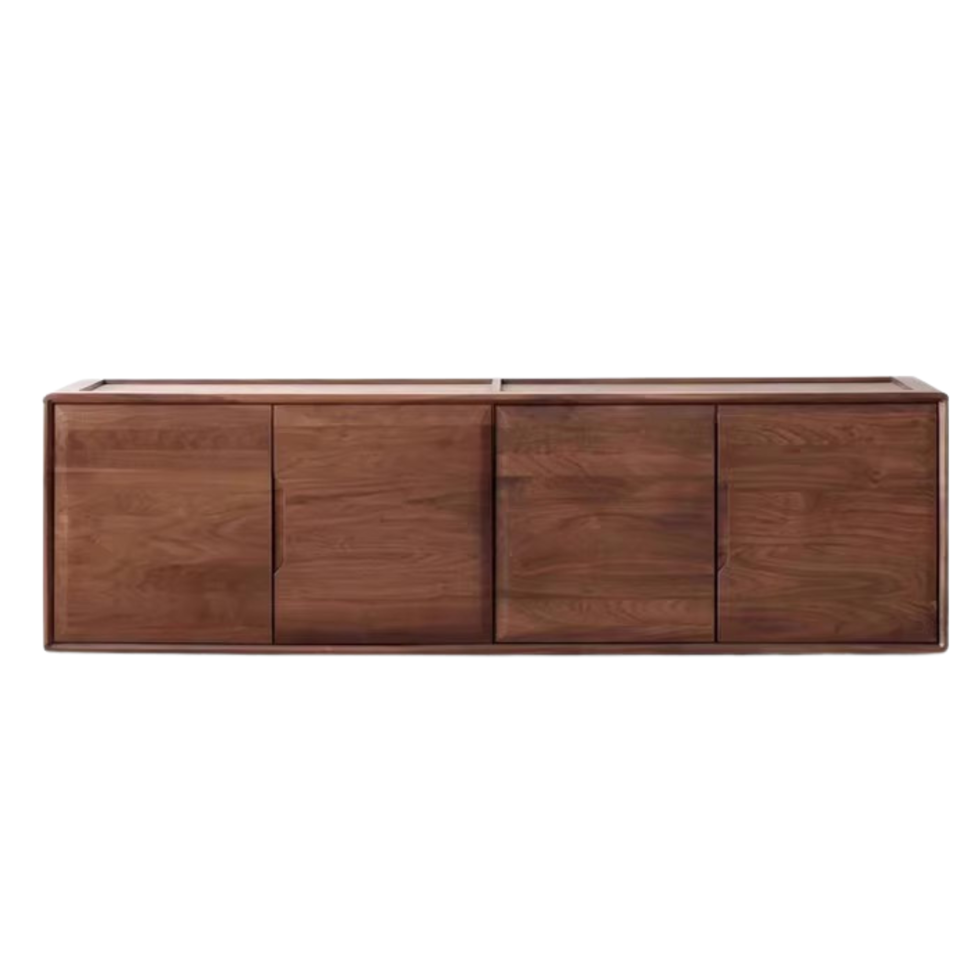 Solid Black Walnut Wood Large Wardrobe - Spacious Closet Organizer for Bedroom, Walk-in Closet & Master Suite Storage