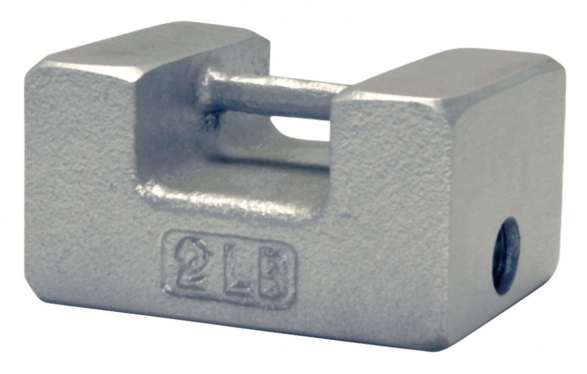 2 lb Calibration Weight - Precision Painted for Accuracy | Perfect for Lab Scales, Jewelry Scales & Industrial Use
