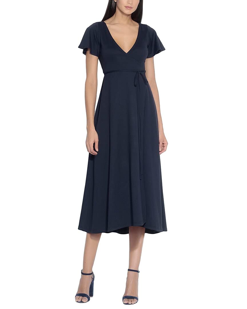 Susana Monaco Flutter Sleeve Wrap Dress for Women | Summer Outfits
