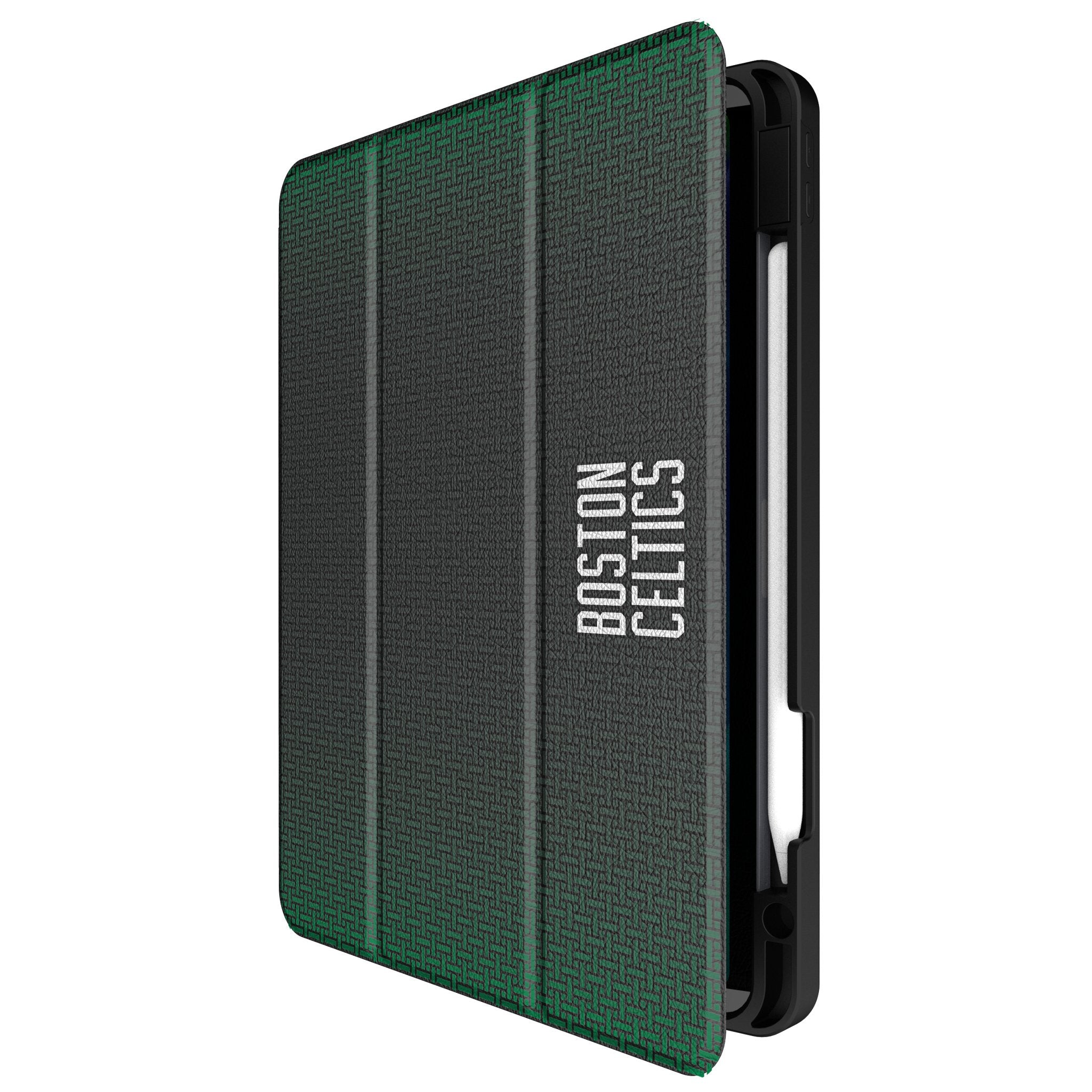 Boston Celtics Themed Linen Tablet Case for Apple iPad - Perfect for Home, Office & Travel Accessories