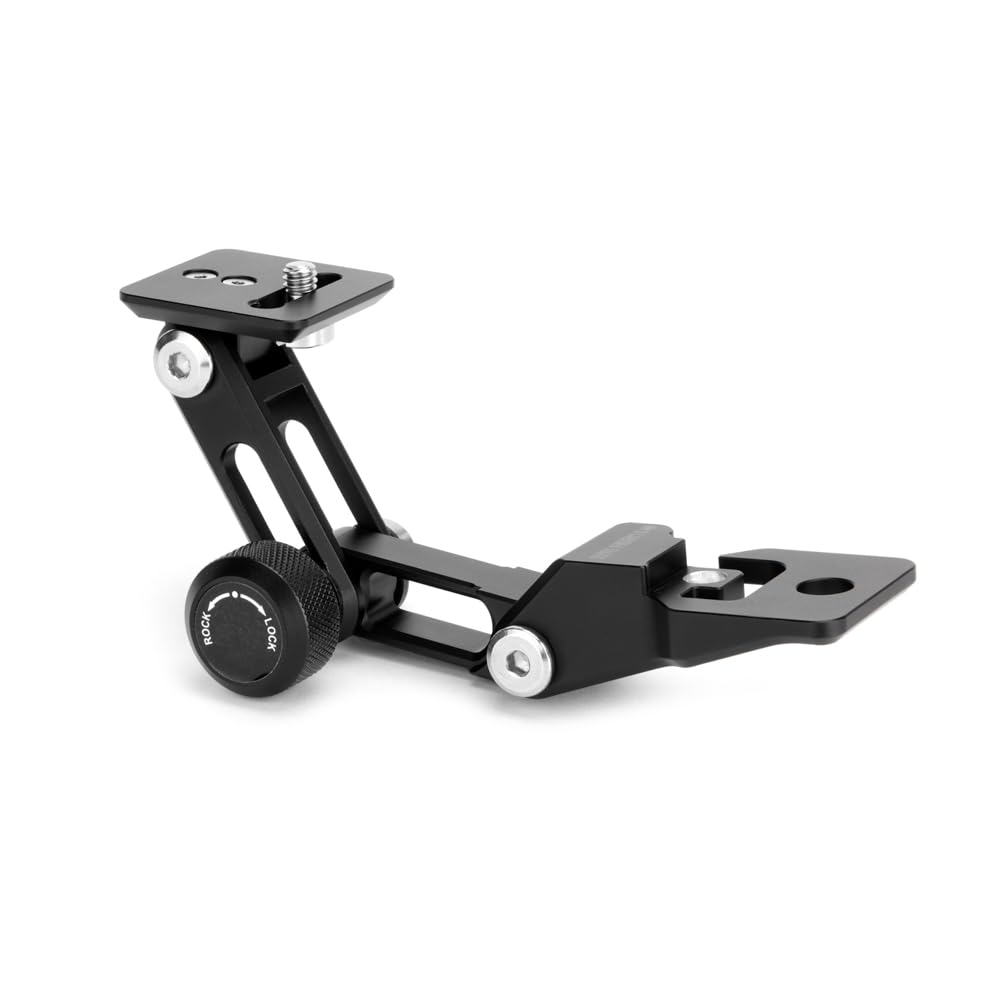 3 Legged Thing Thingy Camera Support Accessory for Ultra Plates - Matte Black (Darkness) | Tripod Mount for DSLR, Mirrorless & Video Cameras | Perfect for Travel, Vlogging & Studio Photography
