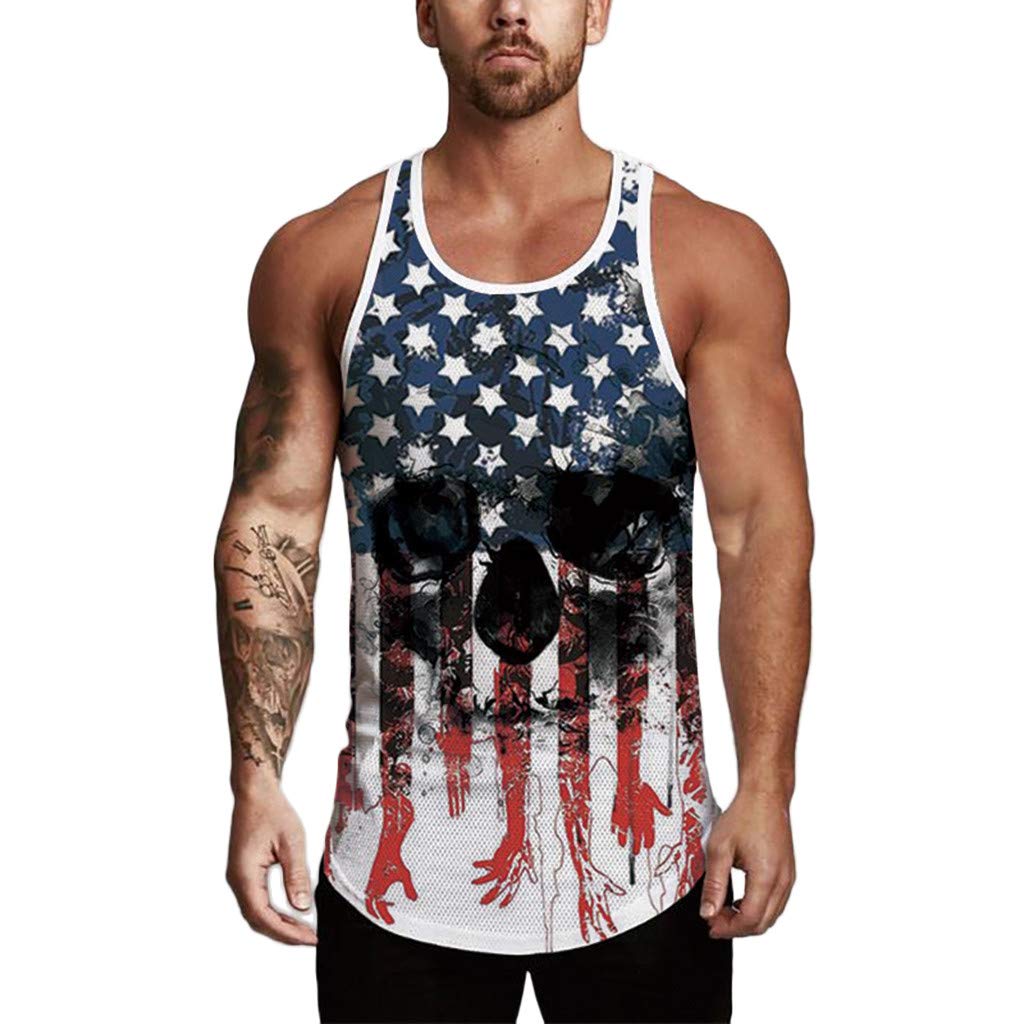 TTQVQ Breathable Mesh Vest for Men - Sleeveless Workout Shirt for Bodybuilding & Sports | Lightweight & Comfortable for Gym, Running & Outdoor Activities
