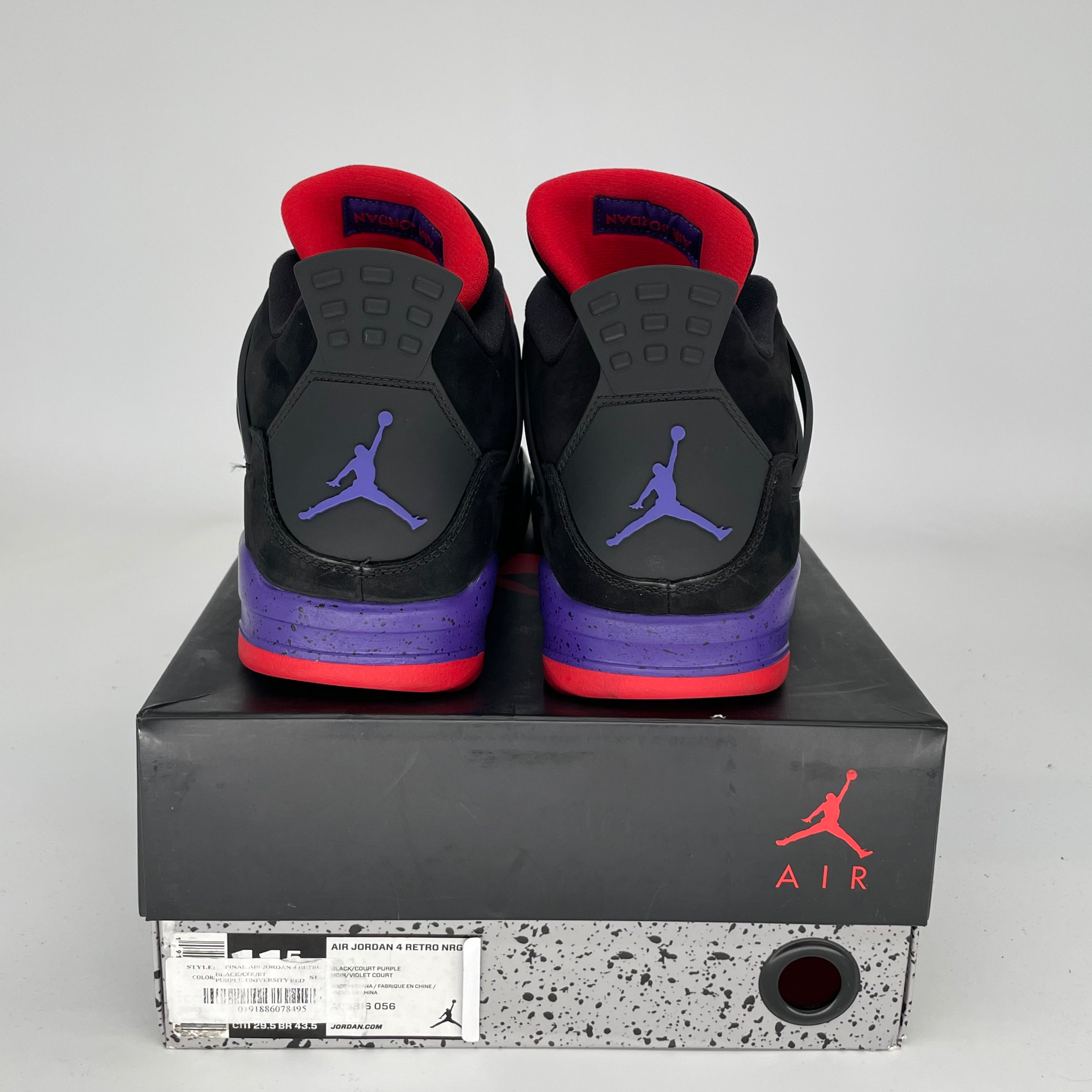 AIR JORDAN 4 RAPTORS DRAKE Men's Basketball Shoes Size 11.5 - AQ3816-056 | Retro Sneakers for Streetwear & Basketball Games